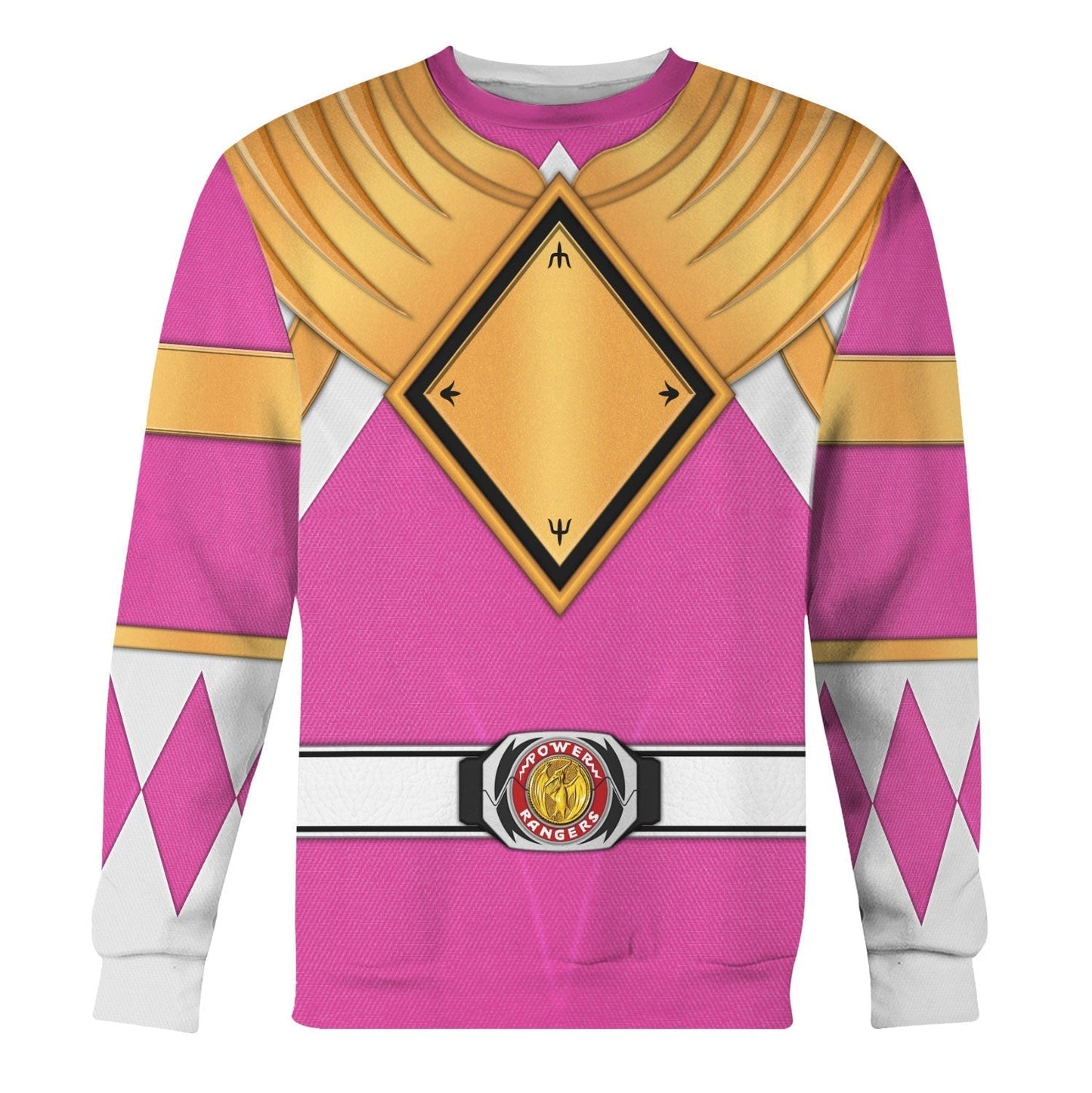 Pink Ranger Dragon Shield Mighty Morphin Power Ranger - Hoodie Set, Sweatshirt, Sweatpants