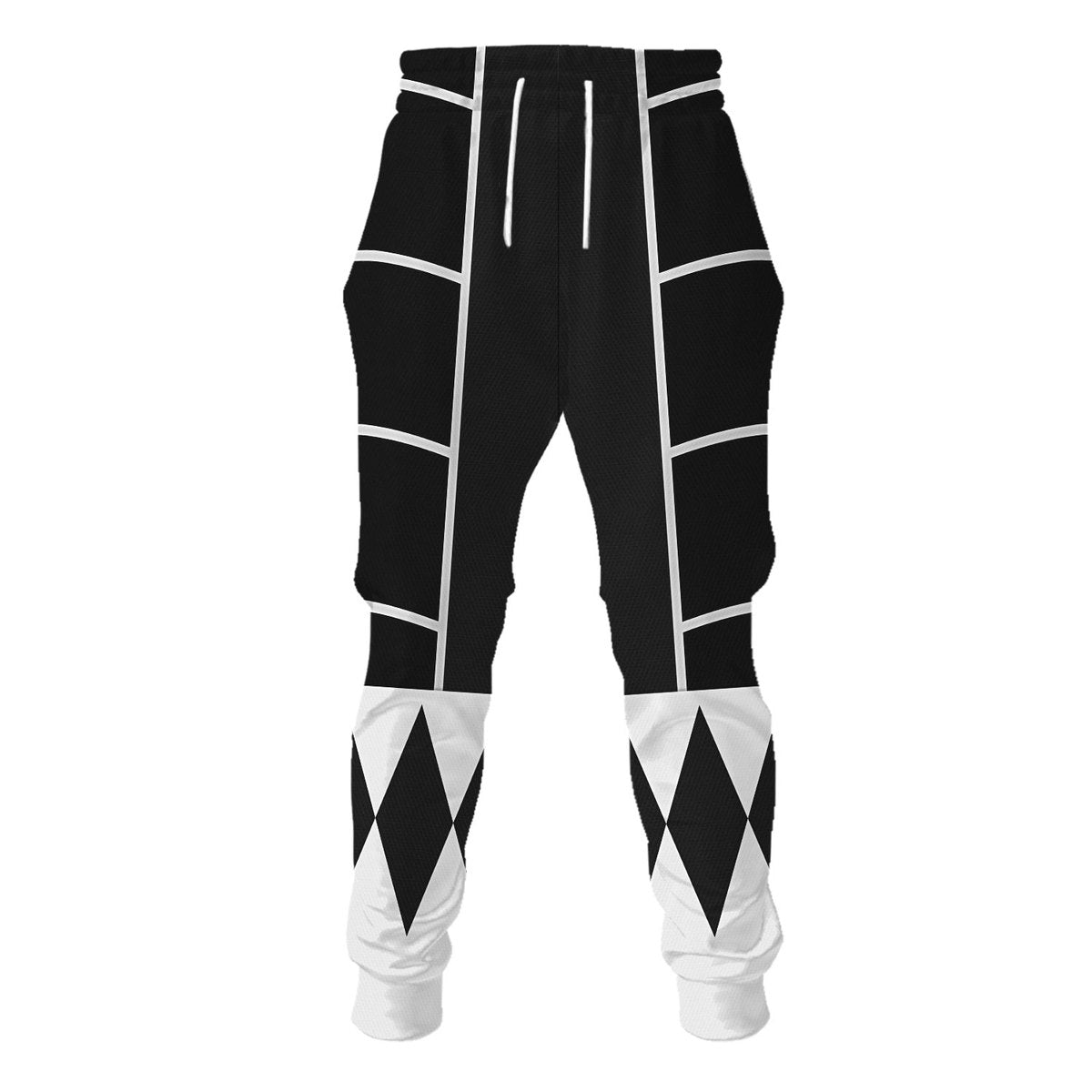 Black Mighty Morphin Power Ranger Cosplay - Unisex Tracksuit Hoodies Set, Sweatshirt, Sweatpants