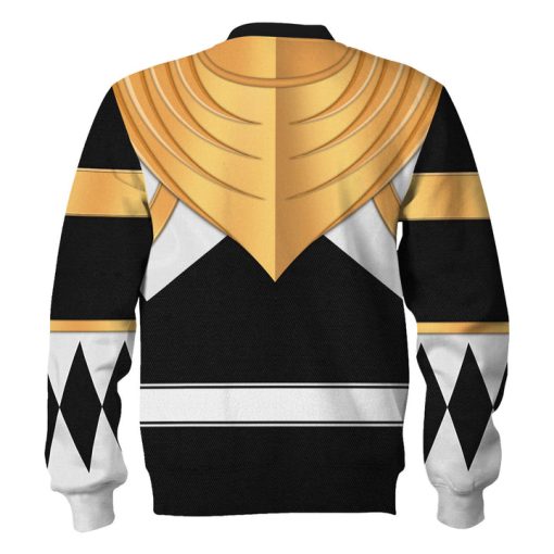 Black Ranger Dragon Shield Mighty Morphin Power Ranger - Hoodie Set, Sweatshirt, Sweatpants PRHS24