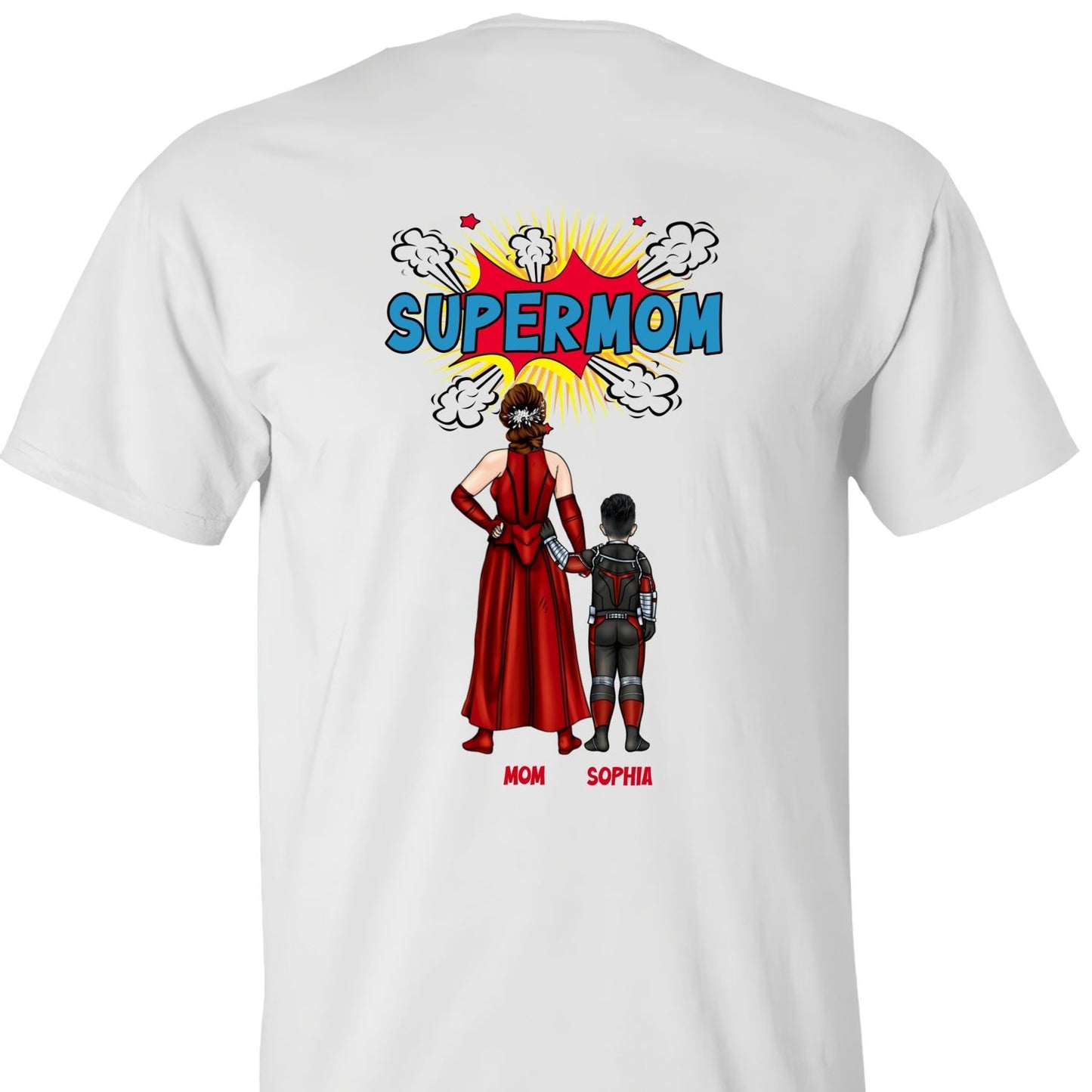 Personalized Superpower Shirt Gifts For Mom, Mother Special Mother's Day Gift For Super Mom, Grandma HN02