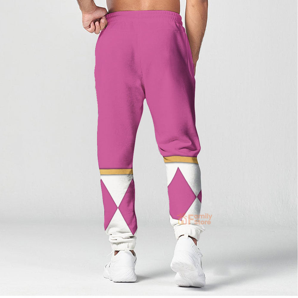 Pink Ranger Dragon Shield  Mighty Morphin Power Ranger - Hoodie Set, Sweatshirt, Sweatpants