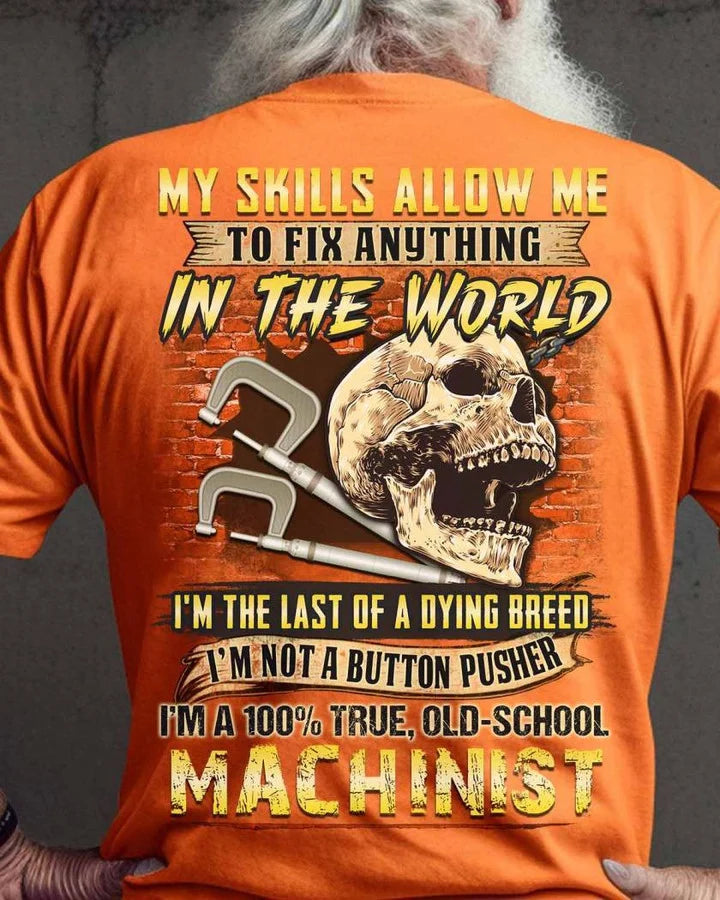 Welder Shirts - Awesome Welder Shirts - My Skills Allow Me To Fix Anything In The World Welder T Shirts, Sweatshirt, Long Sleeve, Hoodie (Copy)