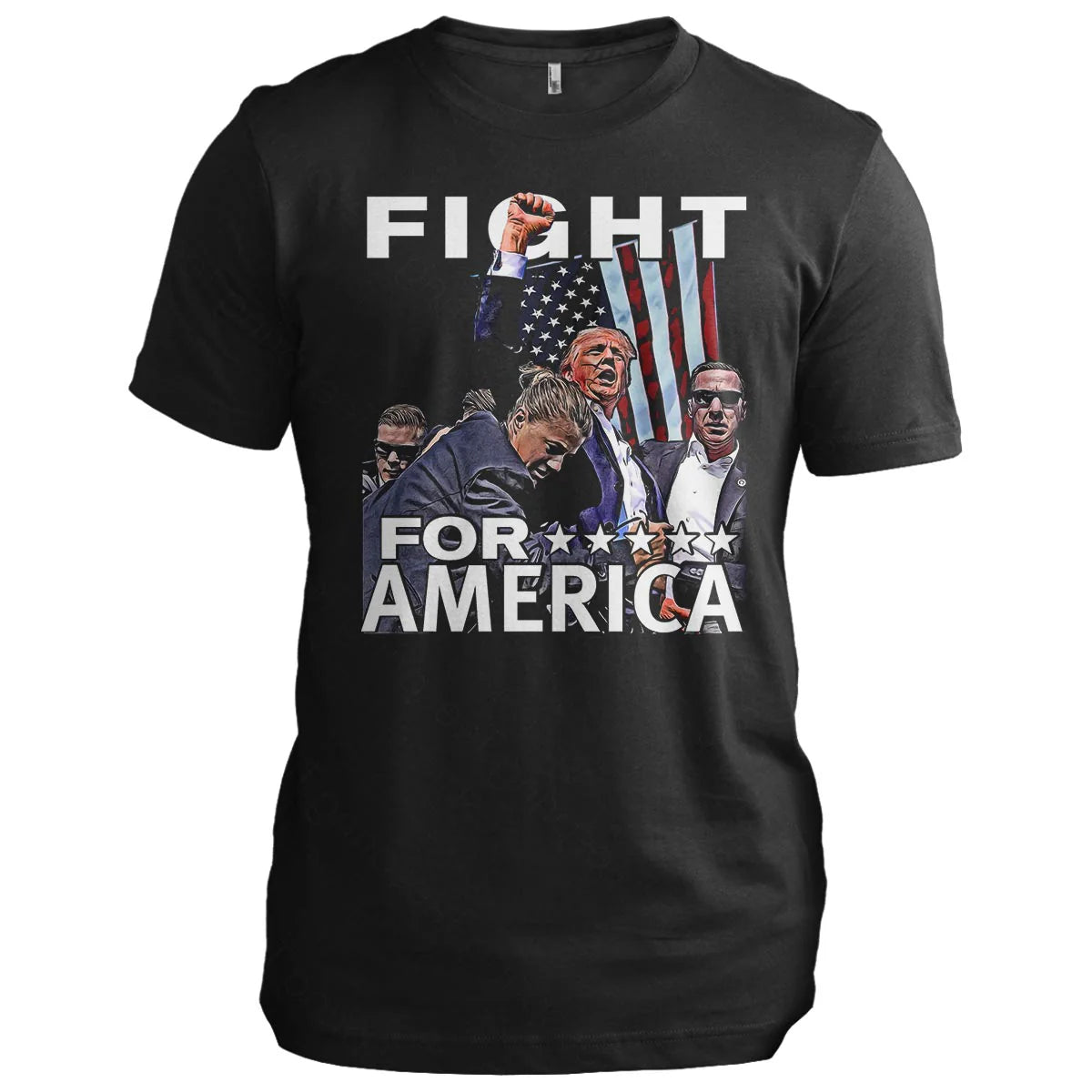 Never Stop Fighting For America T Shirts
