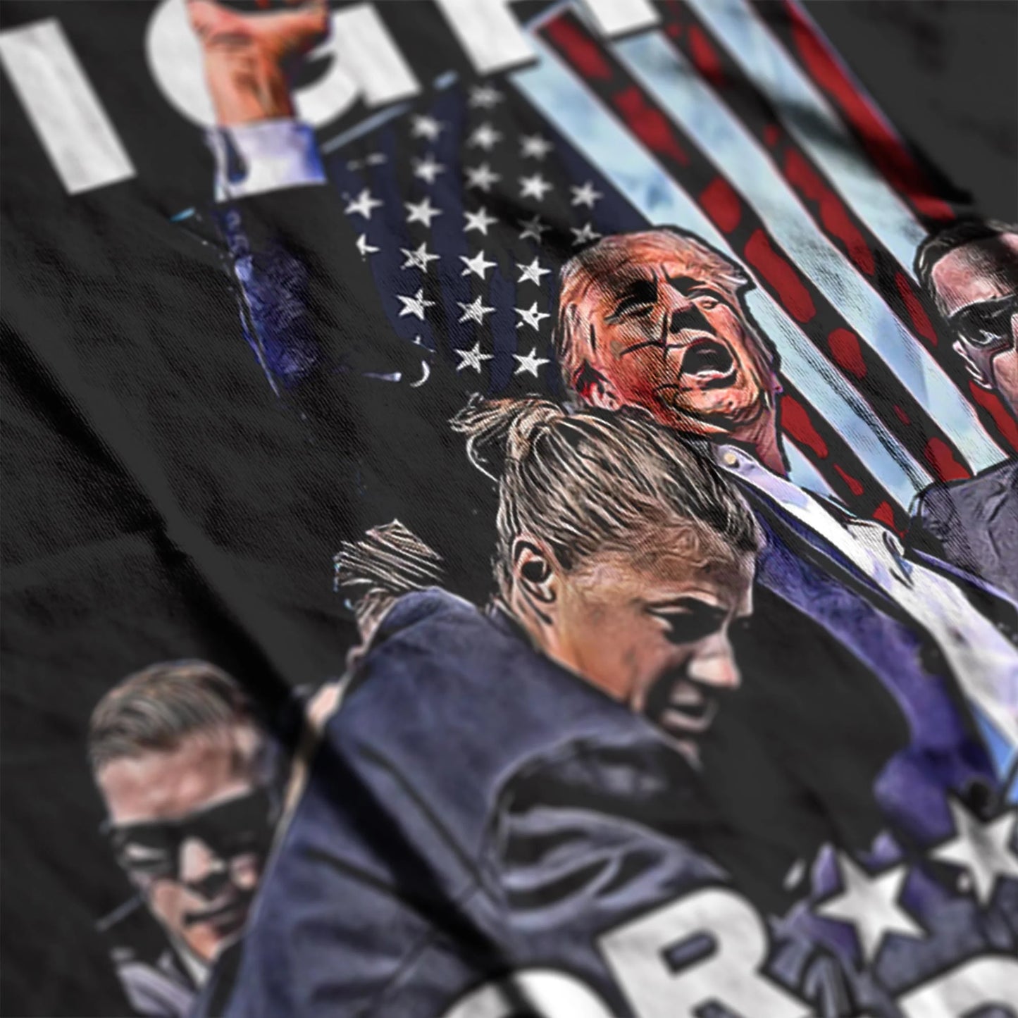Never Stop Fighting For America T Shirts