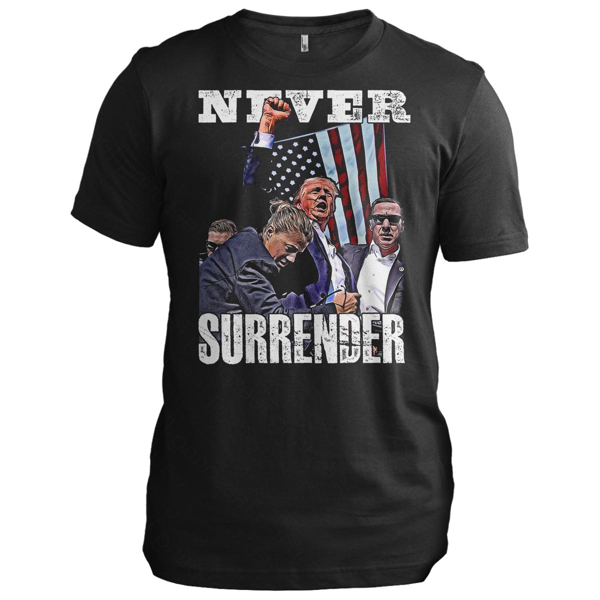 Never Surrender American T Shirts