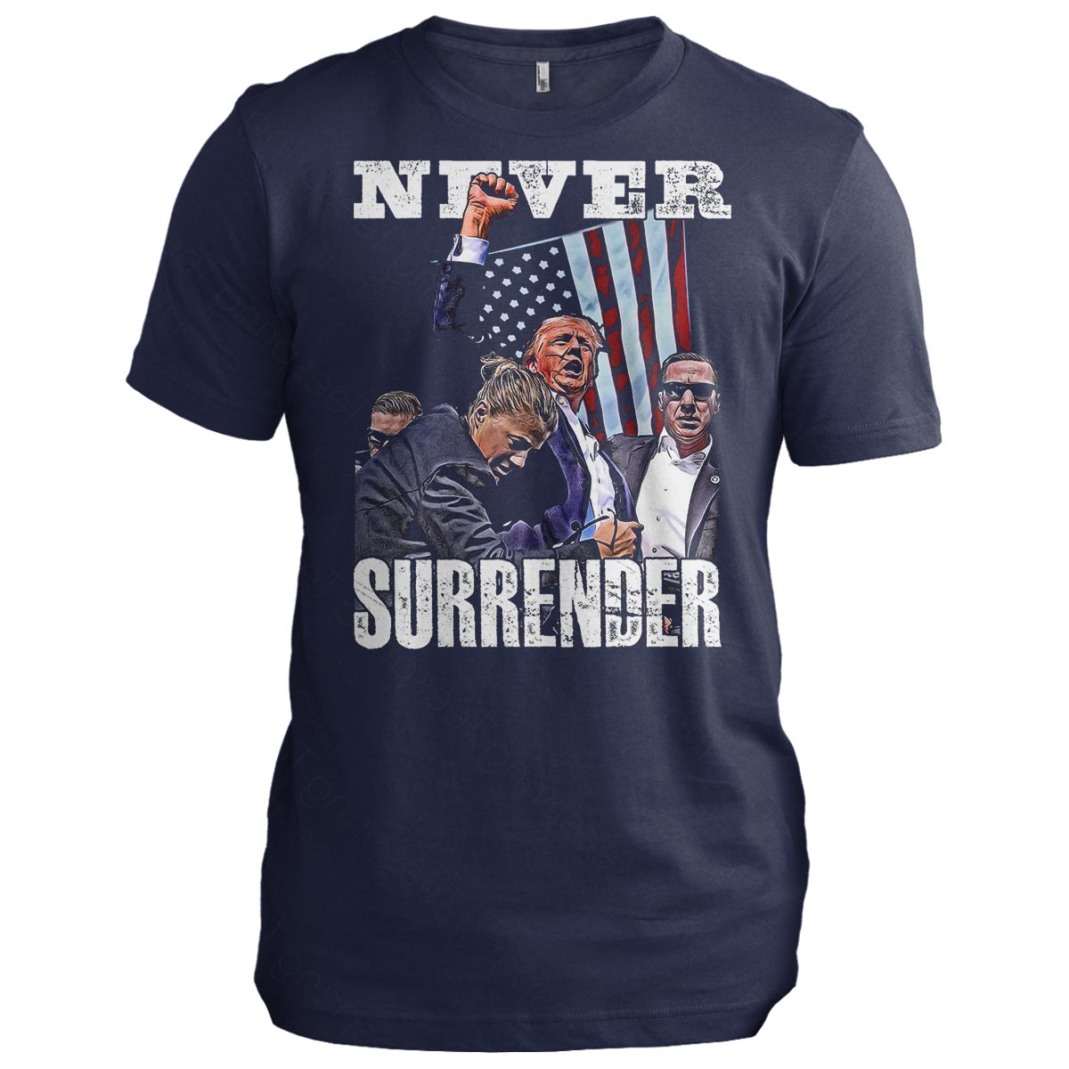 Never Surrender American T Shirts