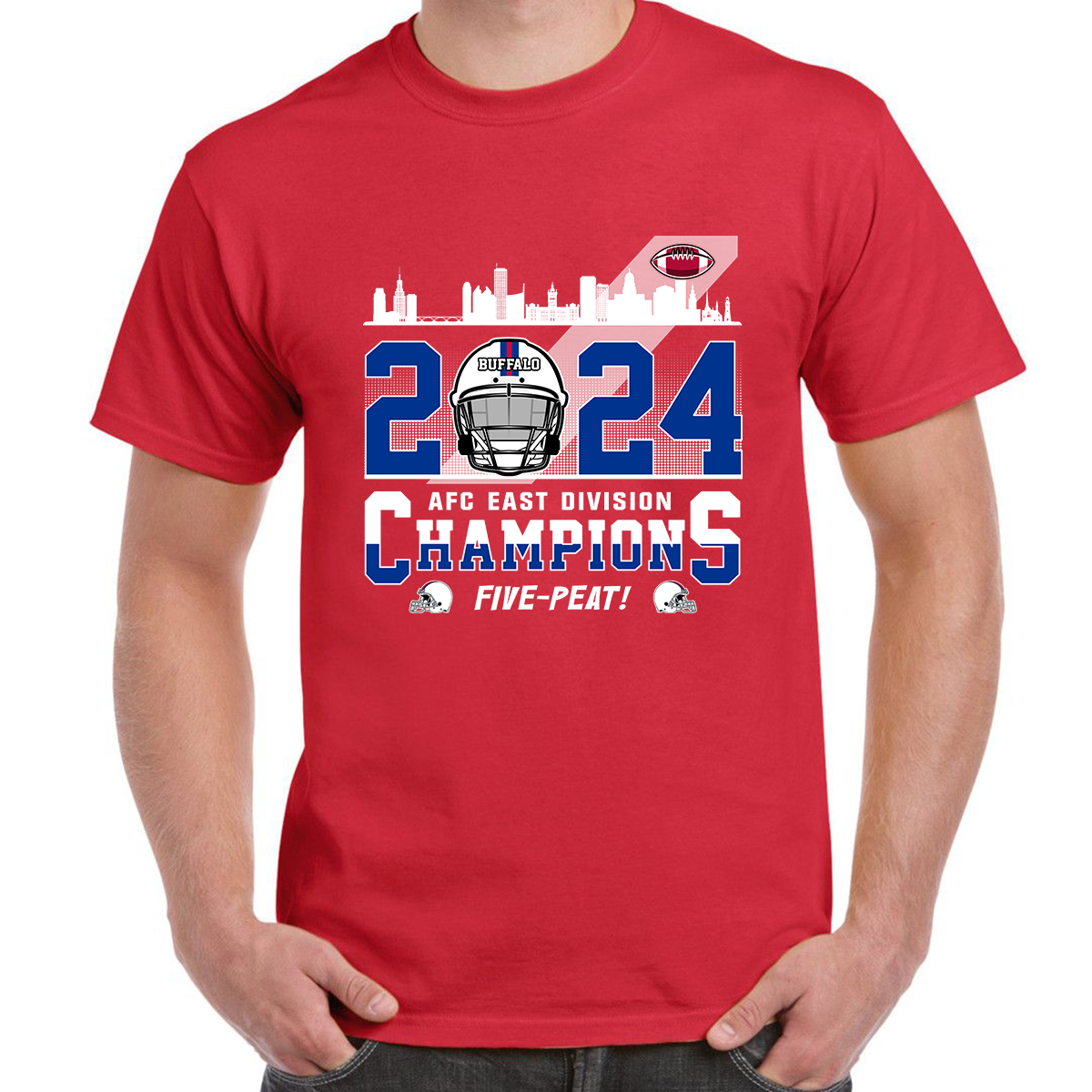 Buffalo Football 2024 AFC East Champions Long Sleeve Shirt, Conquered The East Champs Shirt, Buffalo Football Fan Gifts