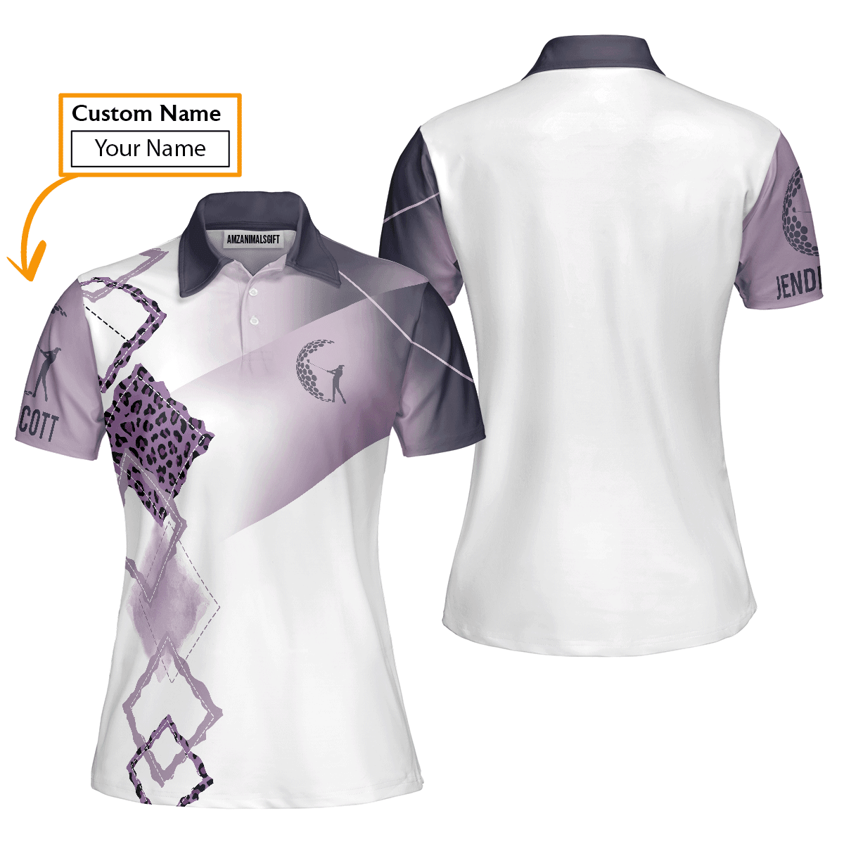 Customized Name Women Golf Polo Shirt, Multi-color Golf Polo Shirts, Personalized Golf - Gifts For Women, Golfers, Golf Lovers - Cerigifts