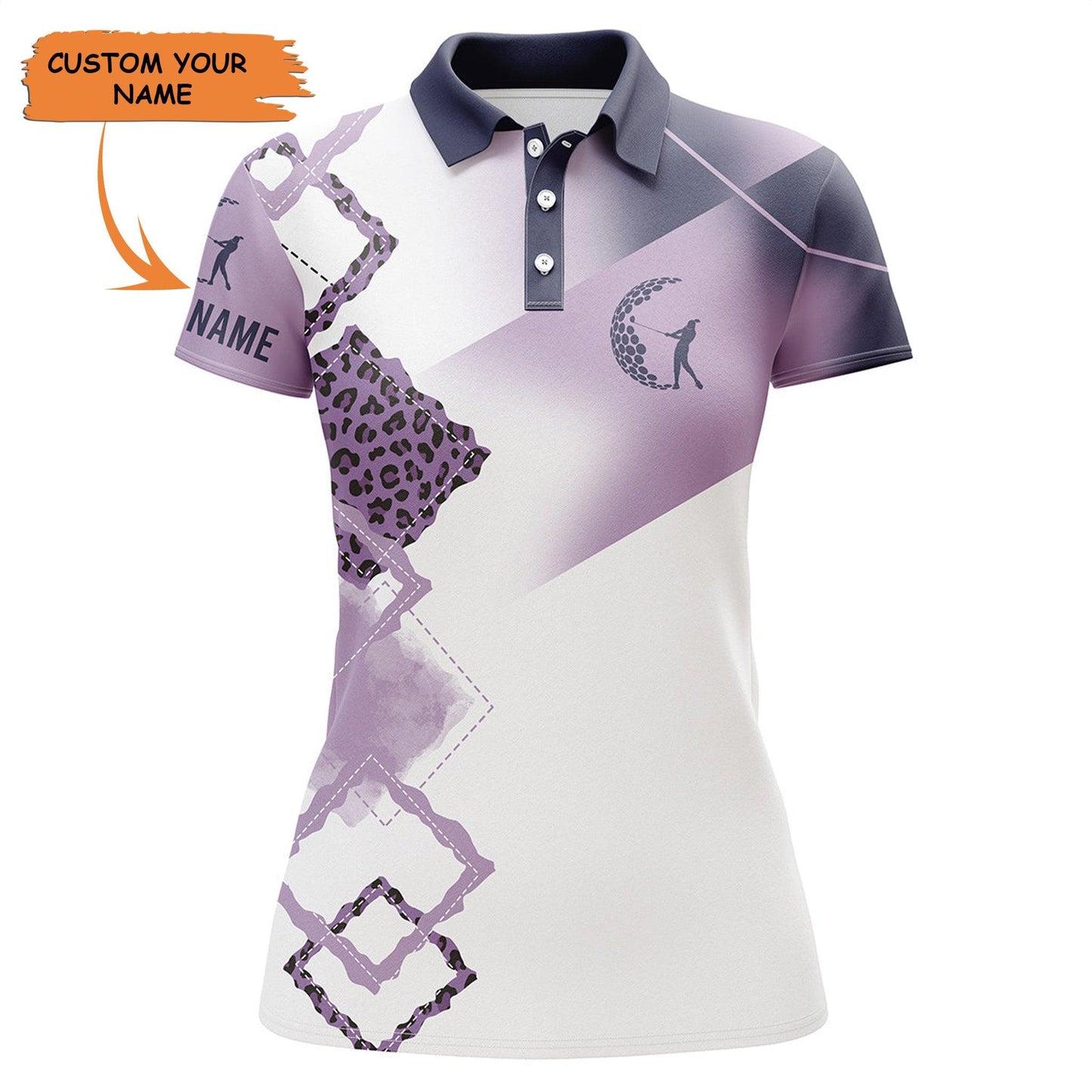 Customized Name Women Golf Polo Shirt, Multi-color Golf Polo Shirts, Personalized Golf - Gifts For Women, Golfers, Golf Lovers - Cerigifts