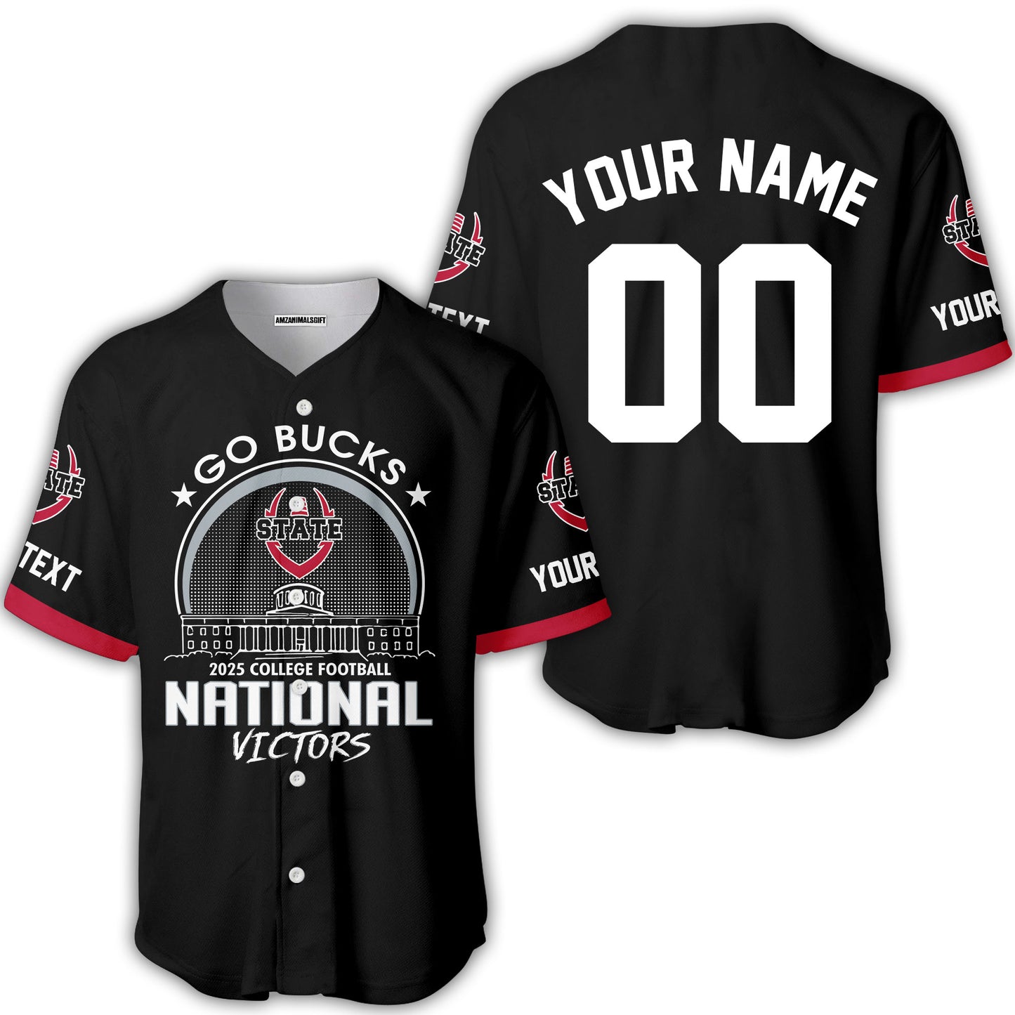 Go Bucks 2025 College Football Victors Custom Double Sided Long Sleeve, National Winner Shirts, 2025 Champions Columbus Ohio Custom Long Sleeve Shirts