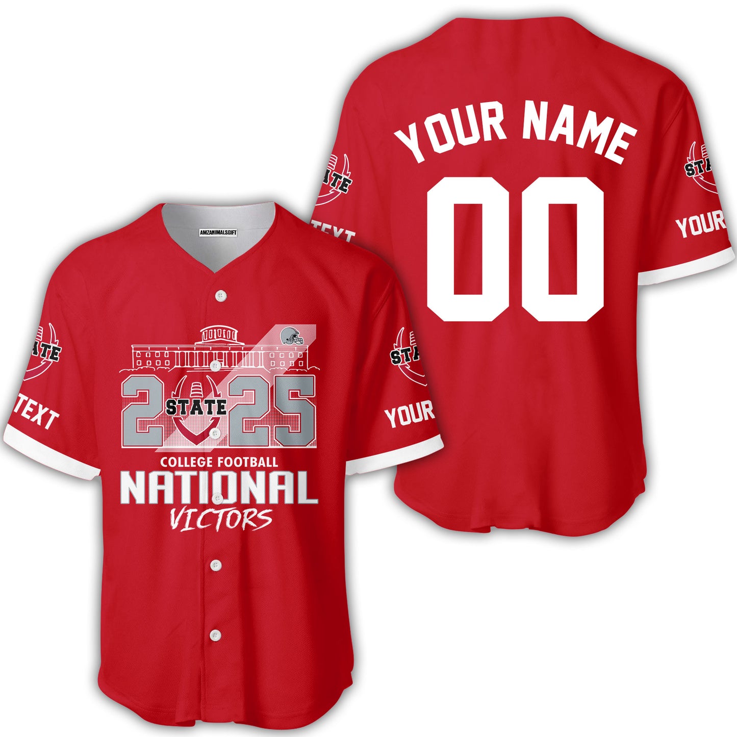 Go Bucks 2025 National Winner Skyline Custom Double Sided Shirts, College Football Victors Shirts, 2025 Champions Columbus Ohio Custom 2 Sided Shirts