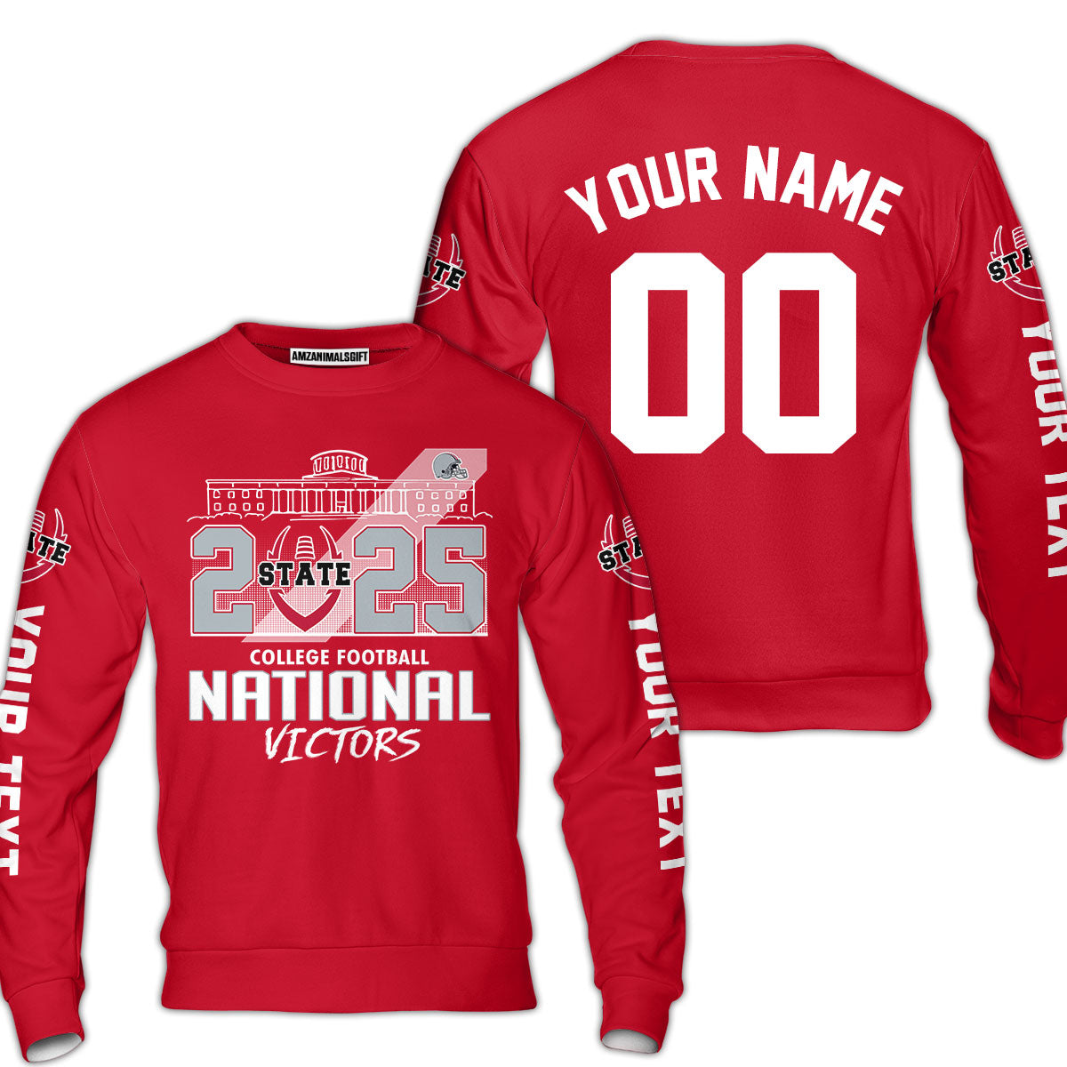 Go Bucks 2025 National Winner Skyline Custom Double Sided Shirts, College Football Victors Shirts, 2025 Champions Columbus Ohio Custom 2 Sided Shirts