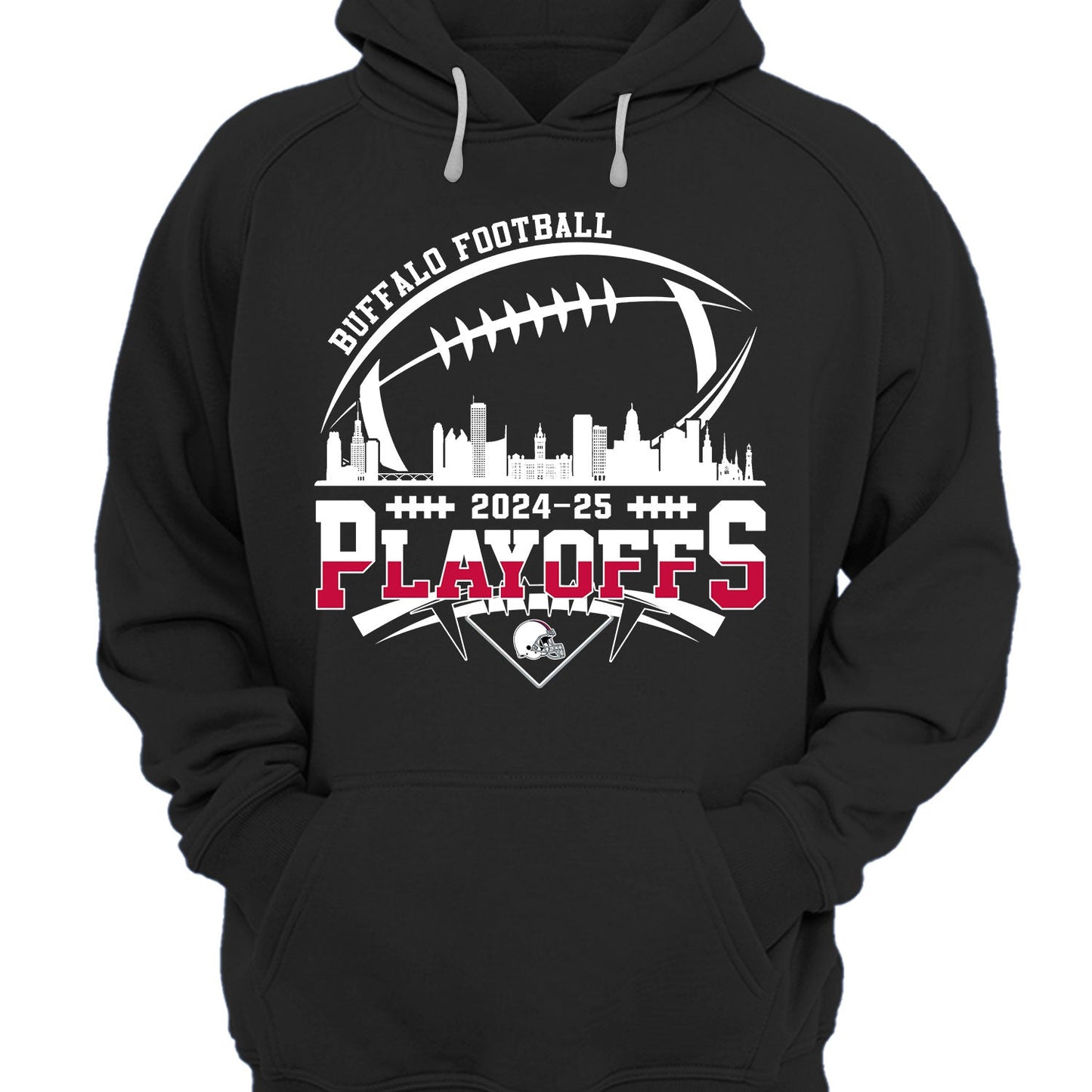 Buffalo American Football 2024-25 Playoffs Skyline Shirts, Buffalo Game Day Division Shirts, Playoffs Shirts For Buffalo Football Fans