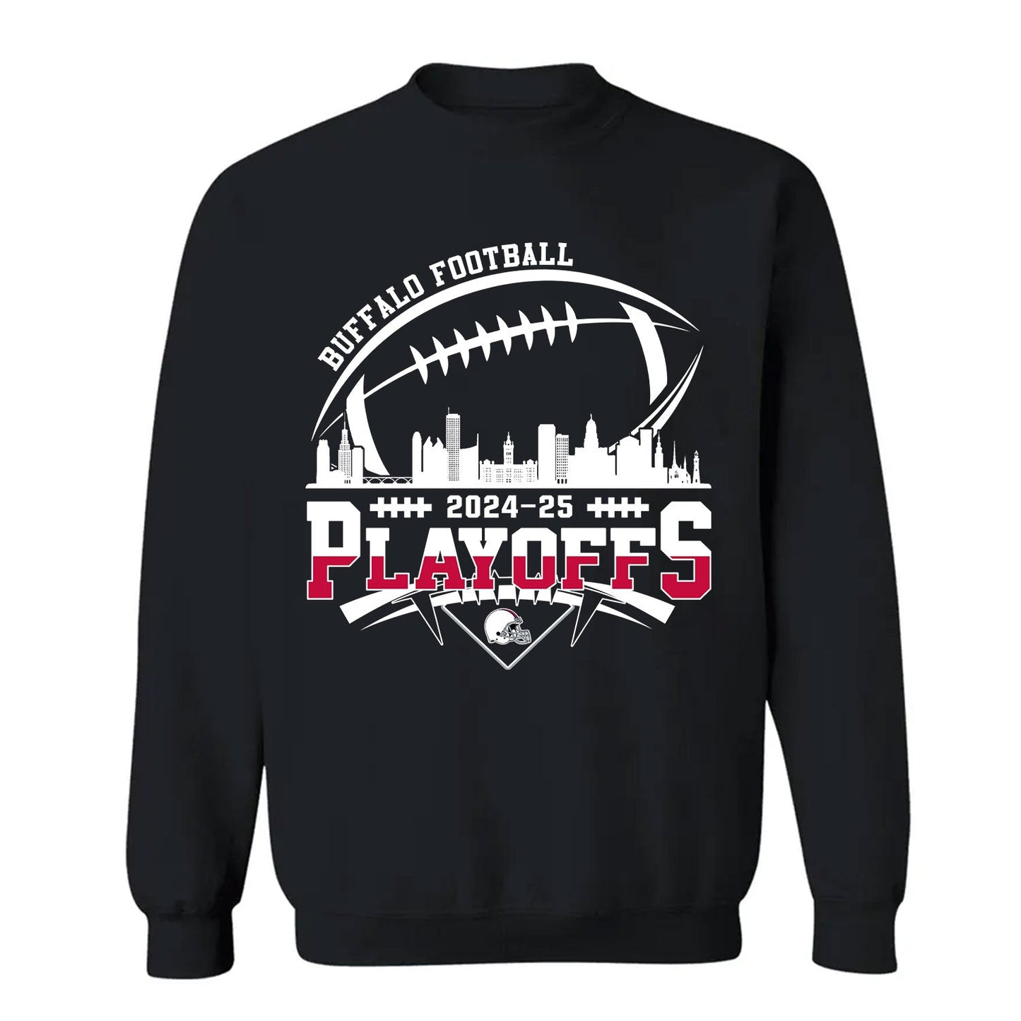Buffalo American Football 2024-25 Playoffs Skyline Shirts, Buffalo Game Day Division Shirts, Playoffs Shirts For Buffalo Football Fans