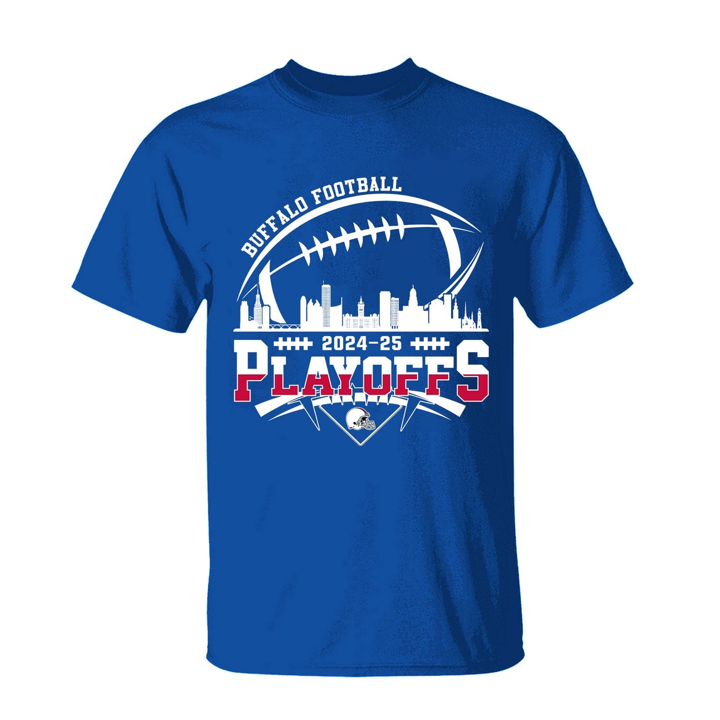 Buffalo American Football 2024-25 Playoffs Skyline Shirts, Buffalo Game Day Division Shirts, Playoffs Shirts For Buffalo Football Fans