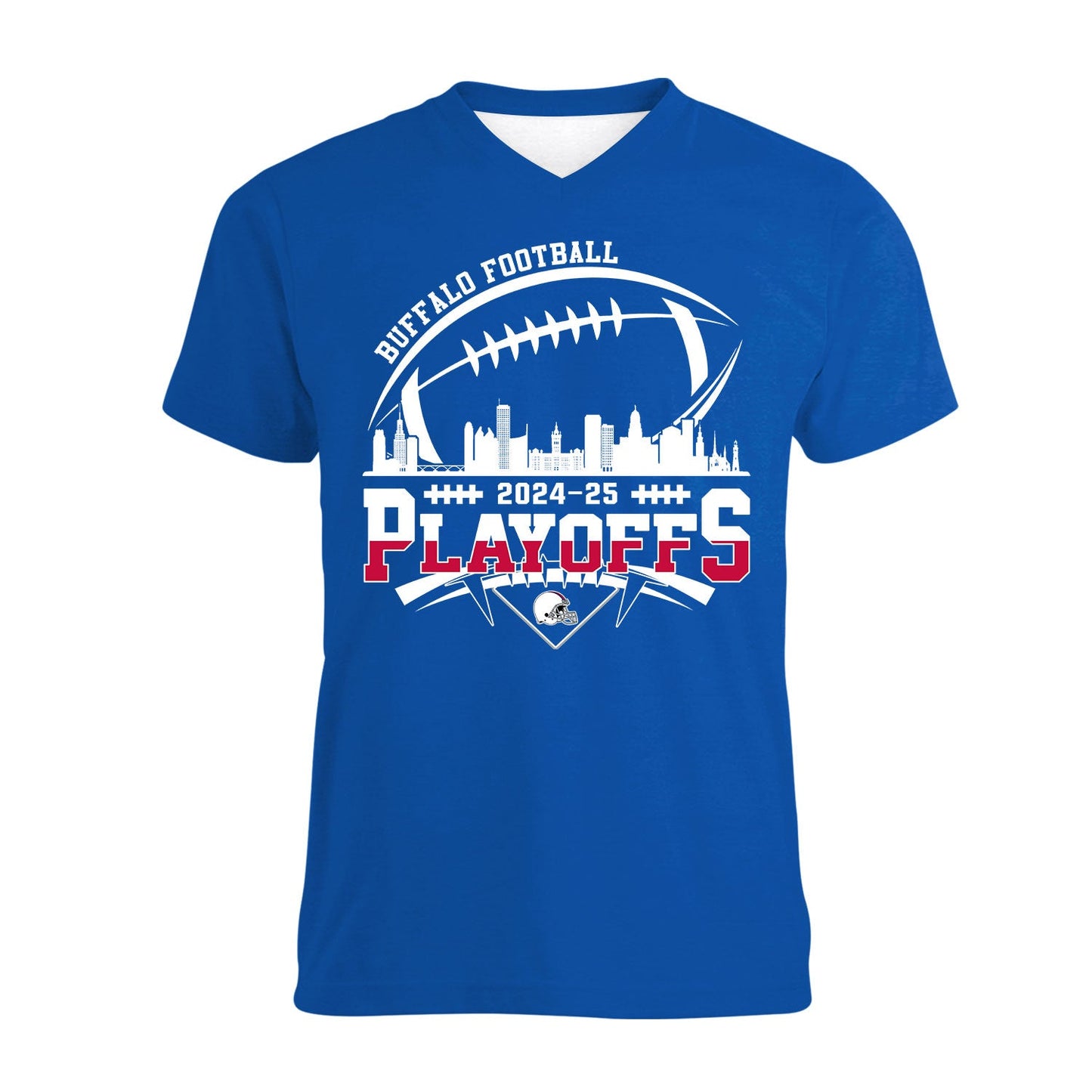 Buffalo American Football 2024-25 Playoffs Skyline Shirts, Buffalo Game Day Division Shirts, Playoffs Shirts For Buffalo Football Fans