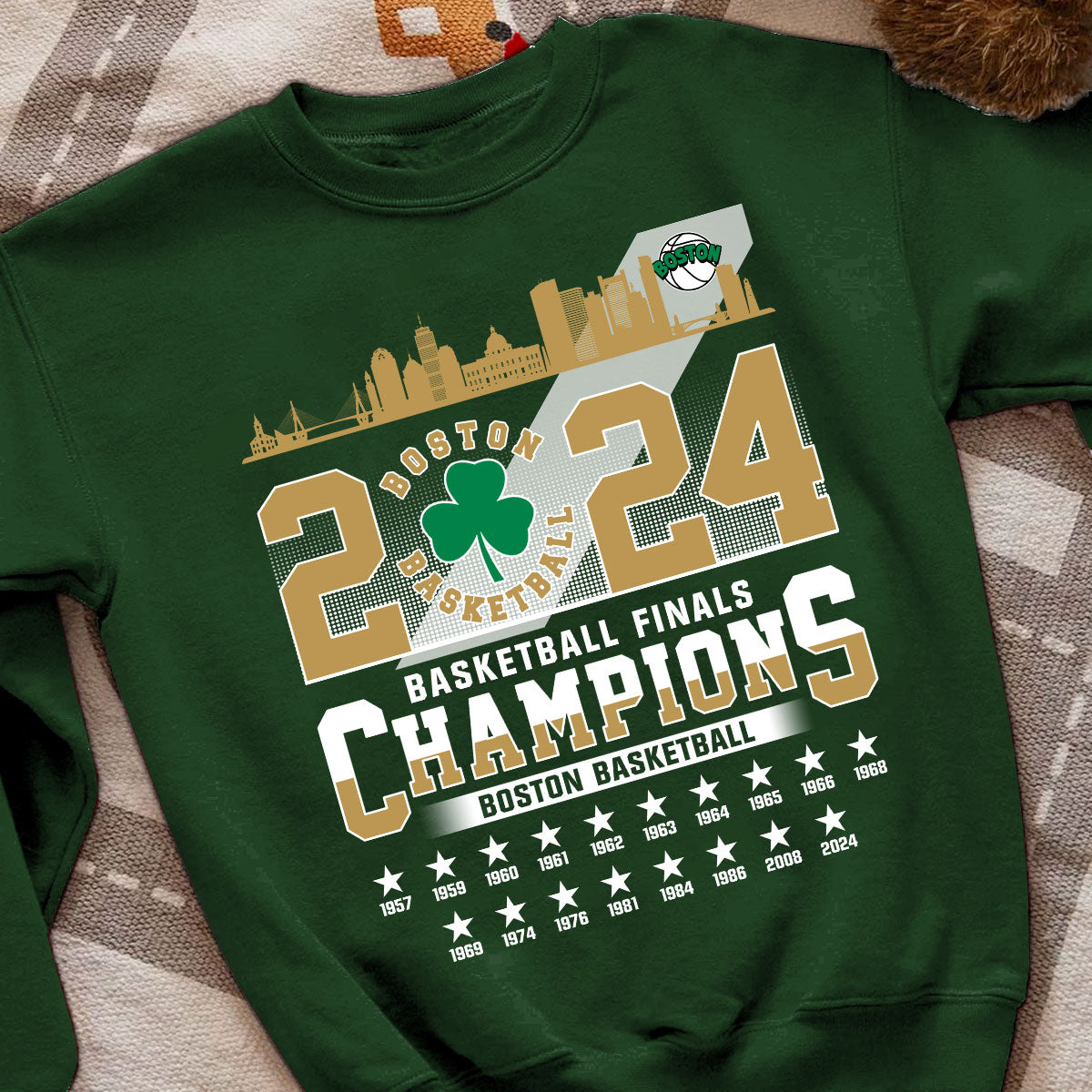 Boston American Basketball 2024 Playoff Final Champions T-Shirt, Basketball Champs Shirt For Boston Basketball Fans