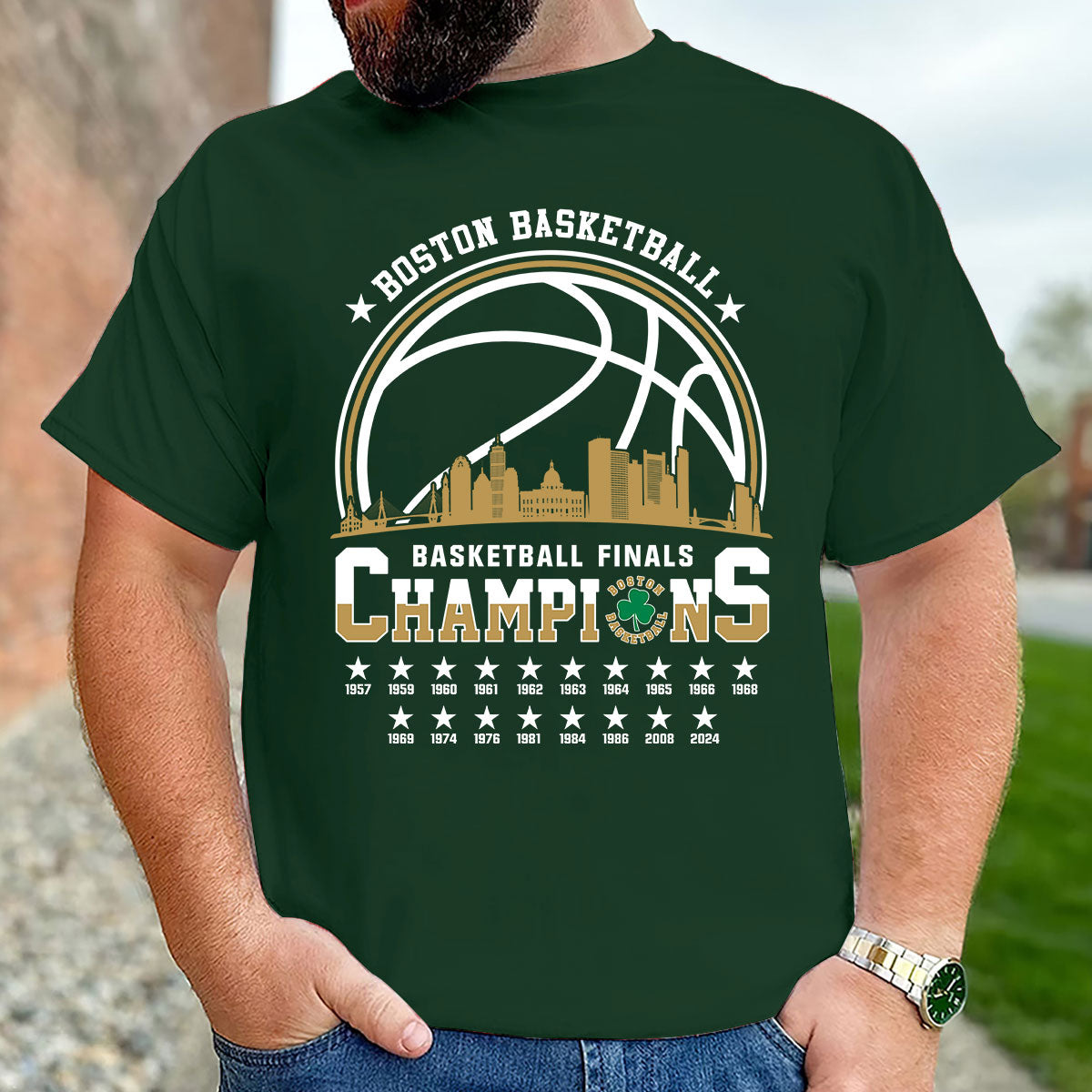 Boston American Basketball 2024 Playoff Final Champions Sweatshirt, Basketball Skyline Champs Shirt For Boston Basketball Fans