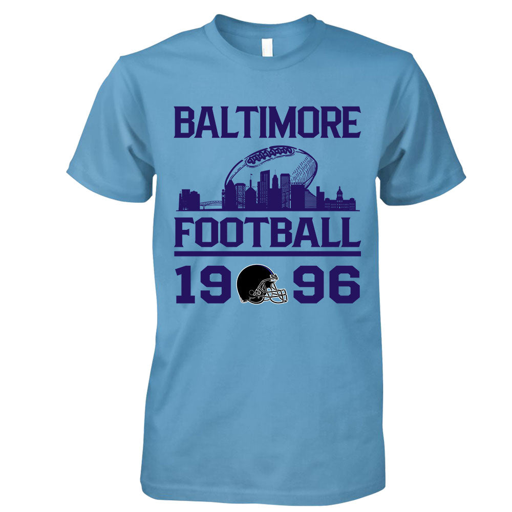 Baltimore Football Skyline Sweatshirt For Men Women Family Love Baltimore Sport, 1996 Baltimore Football Sweatshirt