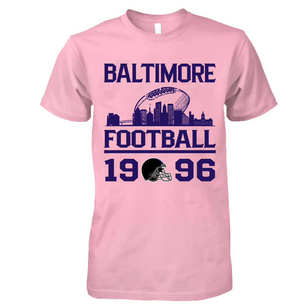 Baltimore Football Skyline Sweatshirt For Men Women Family Love Baltimore Sport, 1996 Baltimore Football Sweatshirt