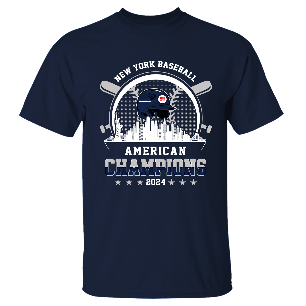 New York Baseball Skyline 2024 American Champions Hoodie, NY Baseball American Champs Hoodie, New York Baseball Champs Gifts