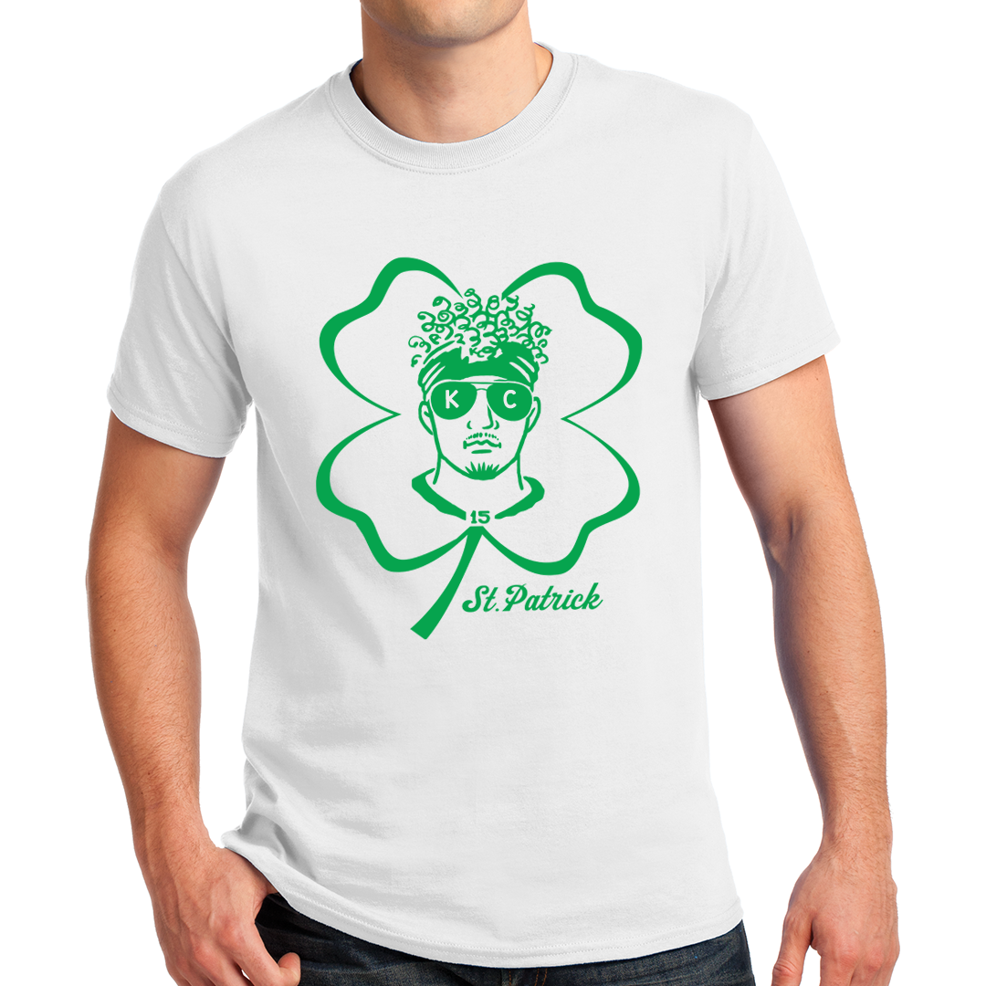 Kansas City Football Patrick Player 15 Shirts 2024, Kansas City Apparel For Kansas City Football Lovers, St Patrick Day Shirt For Patrick's Fans