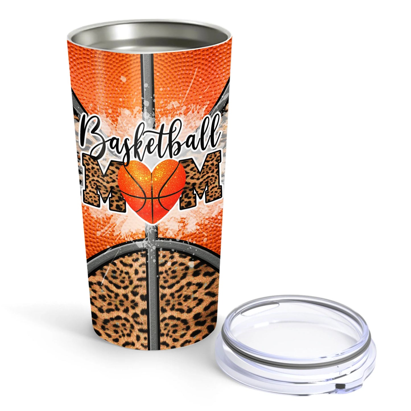 Best Personalized Mother's Day Gifts Tumbler - Custom Gift For Mother's Day, Presents for Mom - Basketball Mom Tumbler