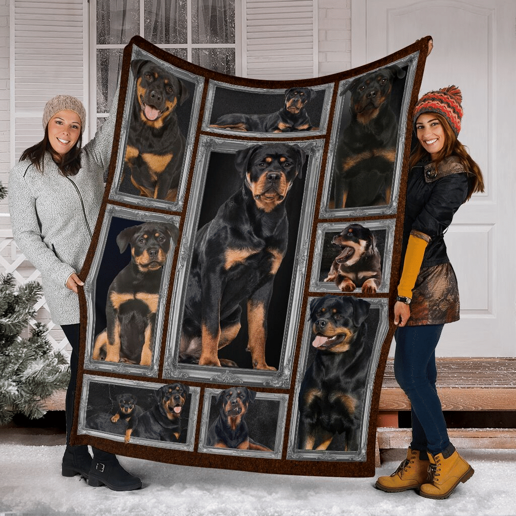Rottweiler Throw Blanket