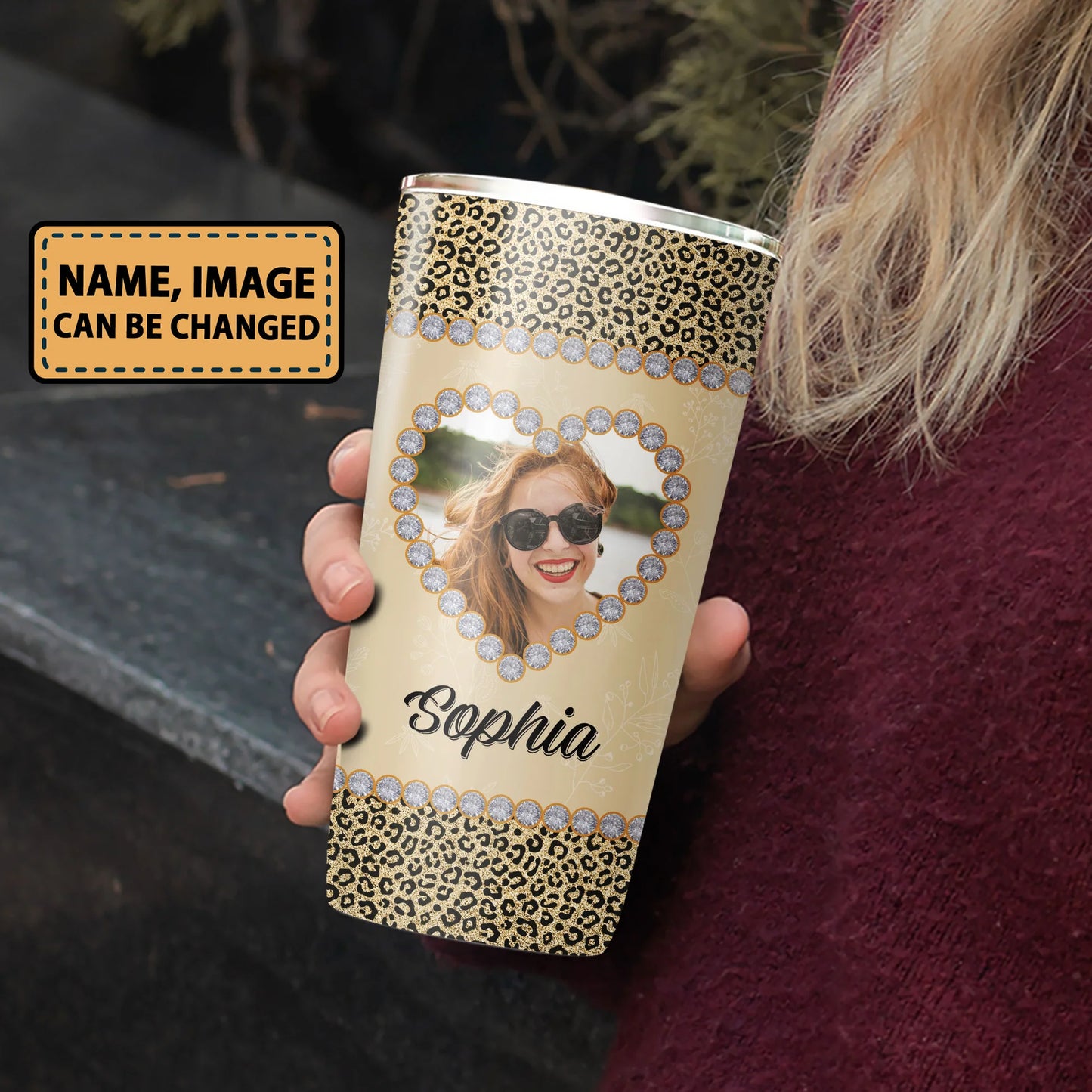 Best Personalized Mother's Day Gifts Tumbler - Custom Gift For Mother's Day, Presents for Mom - Best Bonus Mom Ever Tumbler