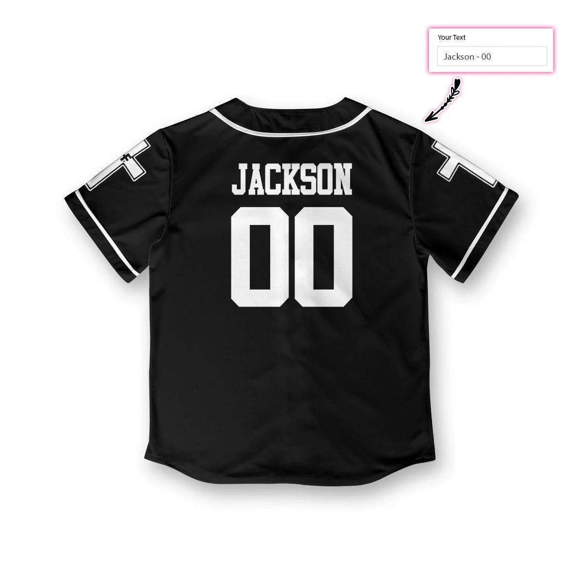 Personalized Jesus Baseball Jersey - Cross Baseball Jersey - Gift For Christians - Man Of God Custom Printed 3D Baseball Jersey Shirt For Men Women