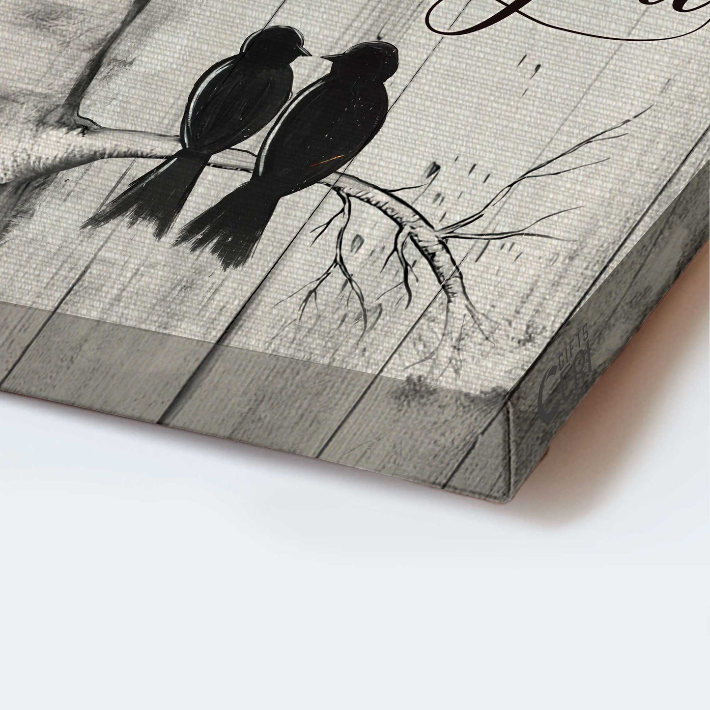 Memorial Portrait Canvas- Black bird, Heaven message, Saving memories- Gift for family- I am always with you - Heaven Portrait Canvas Prints, Wall Art