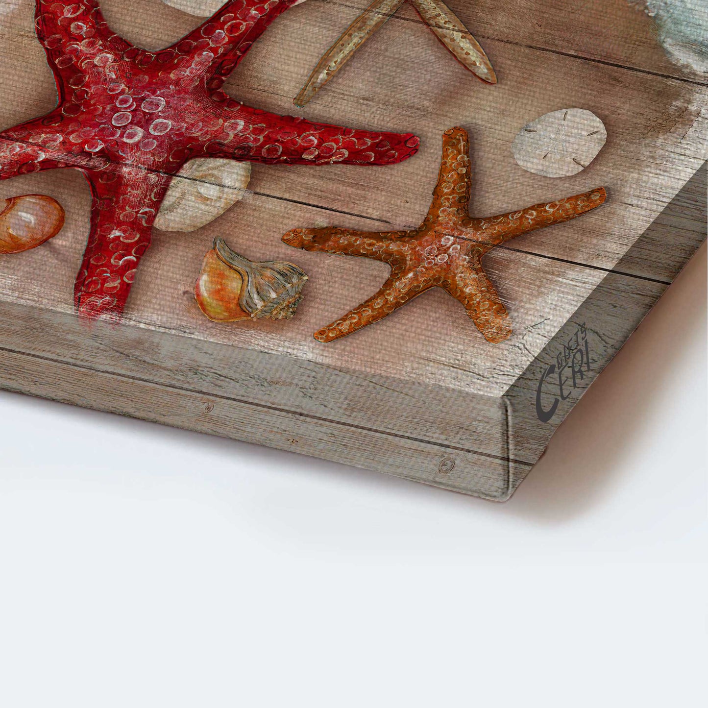 Jesus Portrait Canvas- Starfish drawing, Blue ocean painting, Today I choose joy canvas- Gift for Christian- Portrait Canvas Prints, Wall Art