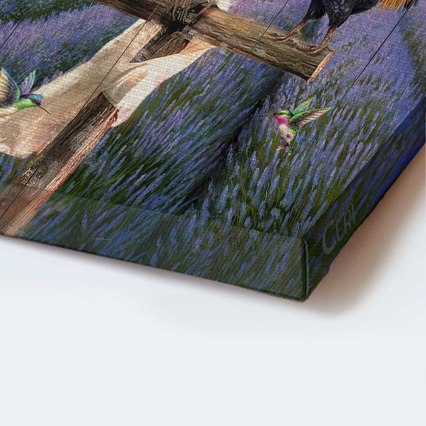 Jesus Portrait Canvas- Rooster drawing, Lavender field, Cross- Gift for Christian- In the morning when I rise, Give me Jesus - Portrait Canvas Prints, Christian Wall Art