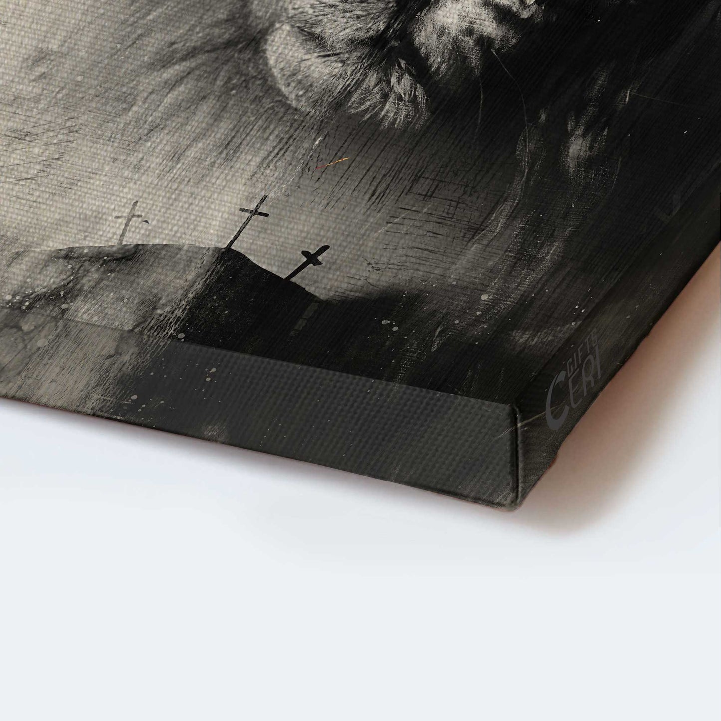 Jesus Portrait Canvas- Lion of Judah, Lamb of God- Gift for Christian - The incredible combination - Portrait Canvas Prints, Wall Art