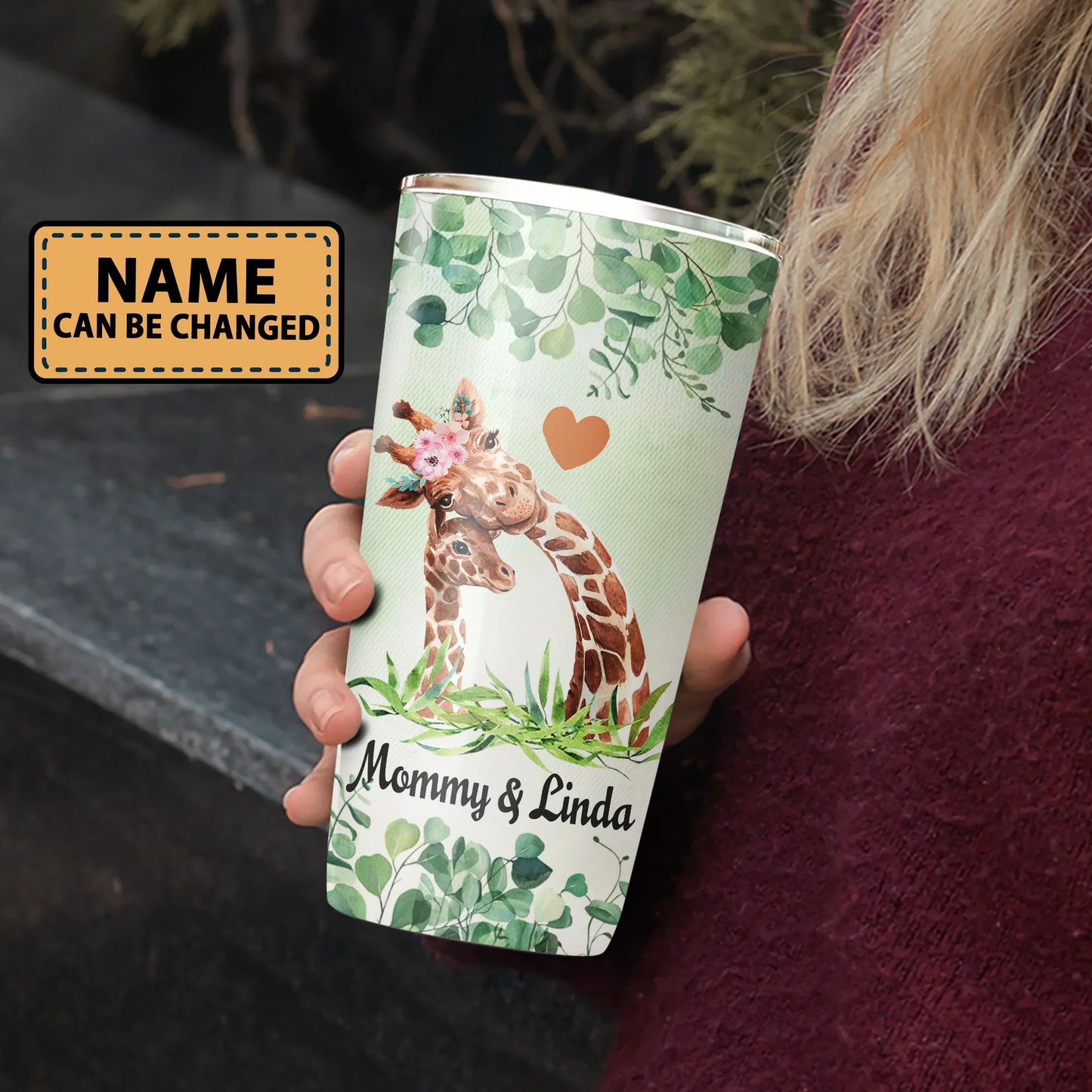 Personalized Mother's Day Gift Tumbler - Custom Gift For Mother's Day, Presents for Mom - Happy 1st Mother's Day You Are Doing A Great Job Tumbler