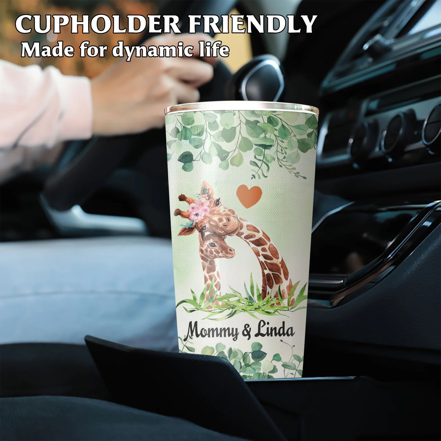 Personalized Mother's Day Gift Tumbler - Custom Gift For Mother's Day, Presents for Mom - Happy 1st Mother's Day You Are Doing A Great Job Tumbler