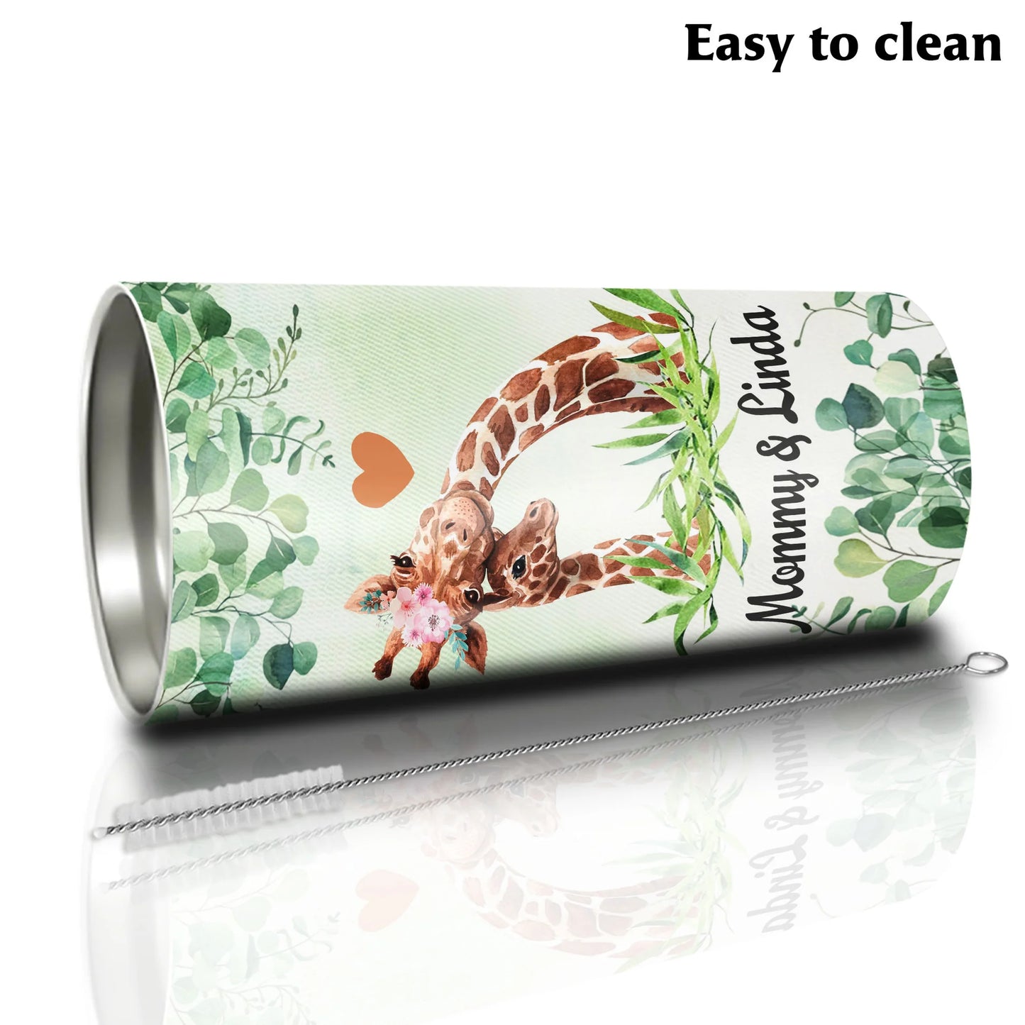 Personalized Mother's Day Gift Tumbler - Custom Gift For Mother's Day, Presents for Mom - Happy 1st Mother's Day You Are Doing A Great Job Tumbler
