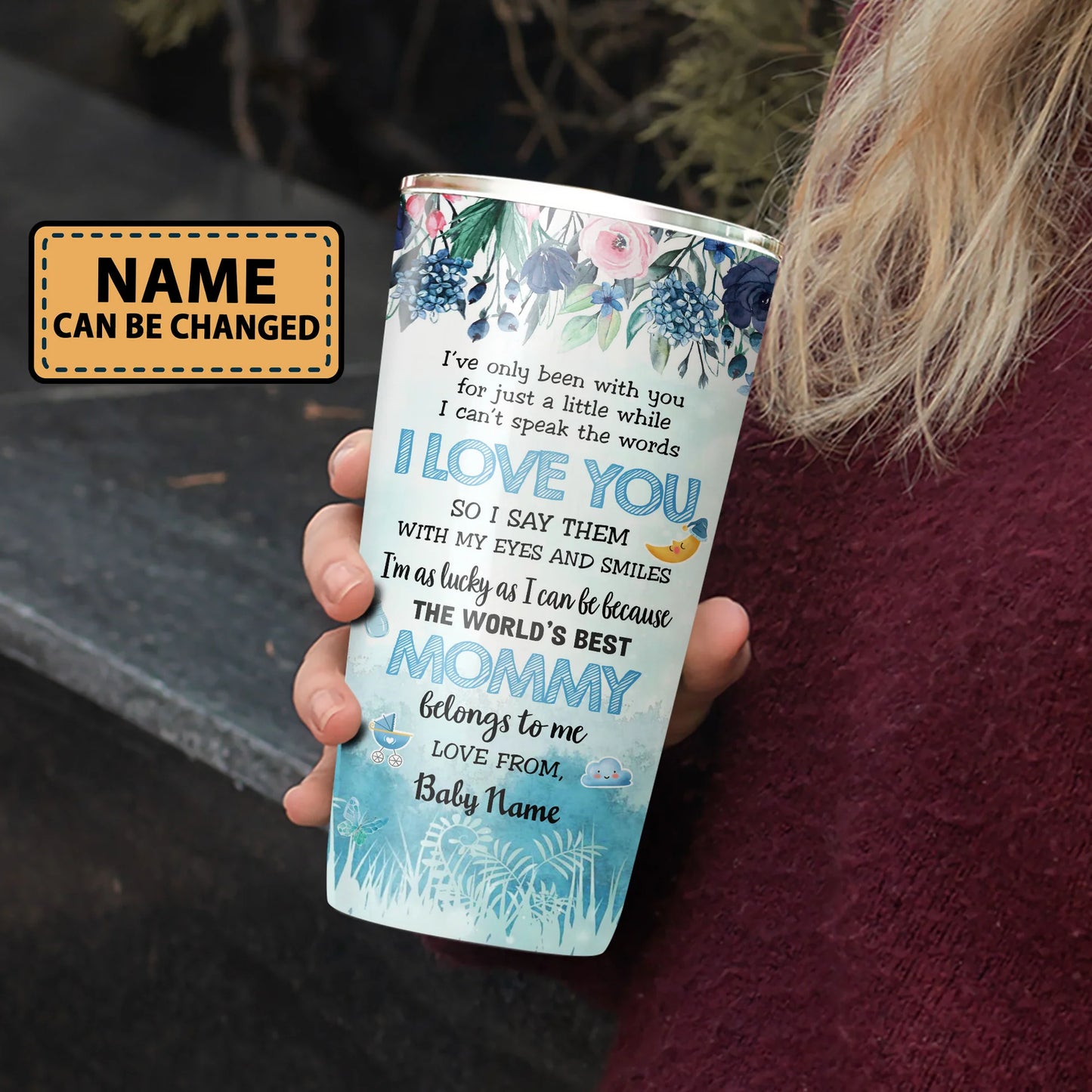 Personalized Mother's Day Gift Tumbler - Custom Gift For Mother's Day, Presents for Mom-Happy 1st Mother's Day You Are Doing A Great Job Mommy Tumbler