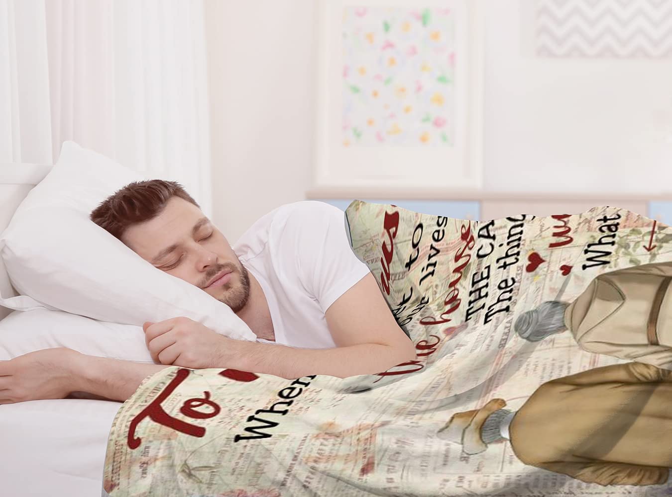 Gift For Husband, Couple Blanket, The House We Had Blanket , What Will Matter, Is that I had you Blanket - Valentine, Christmas, Wedding Anniversary Fleece Blanket