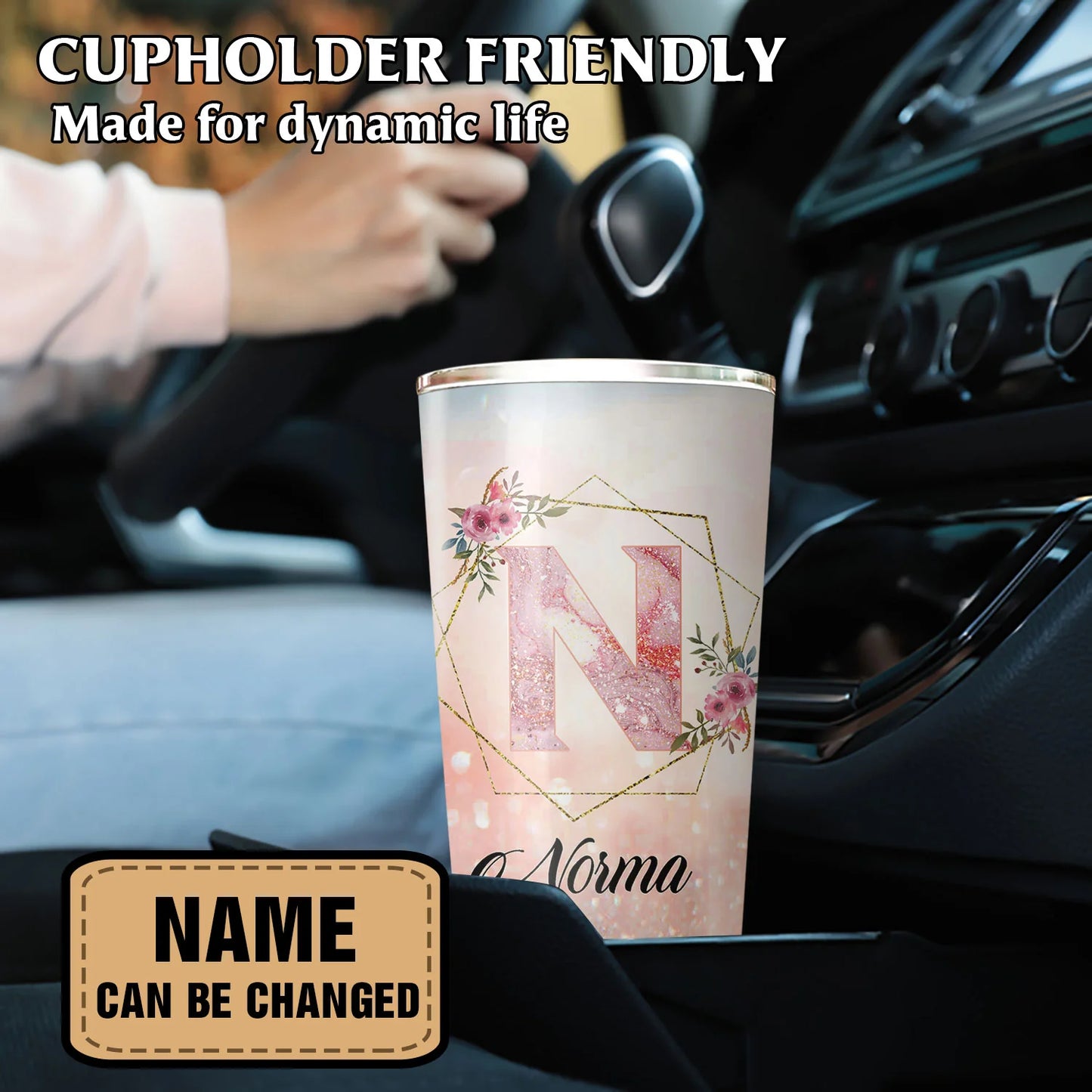 Best Personalized Mother's Day Gifts Tumbler - Custom Gift For Mother's Day, Presents for Mom - Best Bonus Mom Ever Tumbler