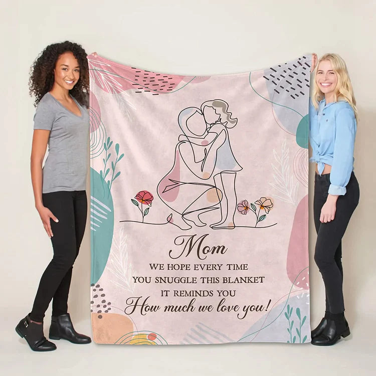 Mother Day Gifts For Mom From Daughter Son, Blanket For Mom Mother, Birthday Christmas New Year Gifts Idea