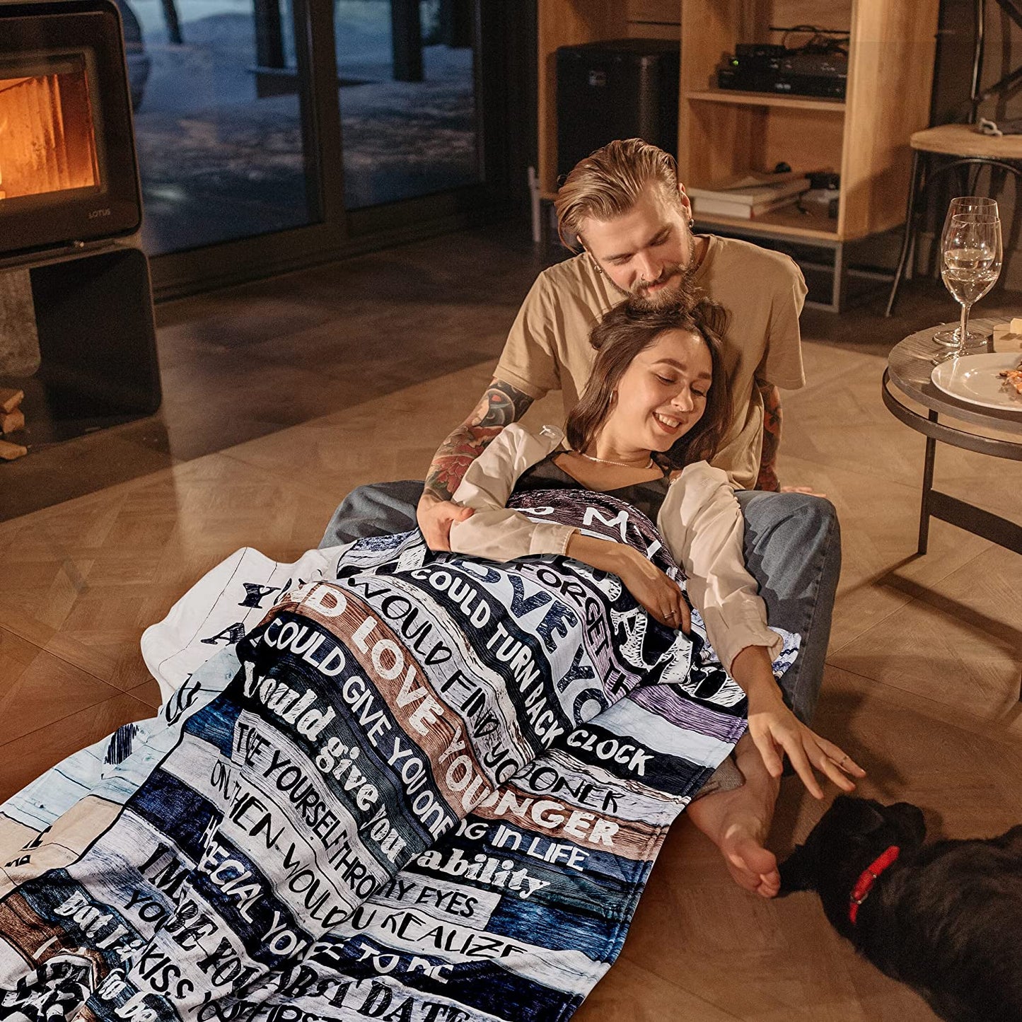 Gift For Husband Blanket - Anniversary Valentines Gifts for Husband Boyfriend, You are My Life Wedding Christmas Blankets Gifts to My Husband, Fleece Blankets Soft Bedding Sofa