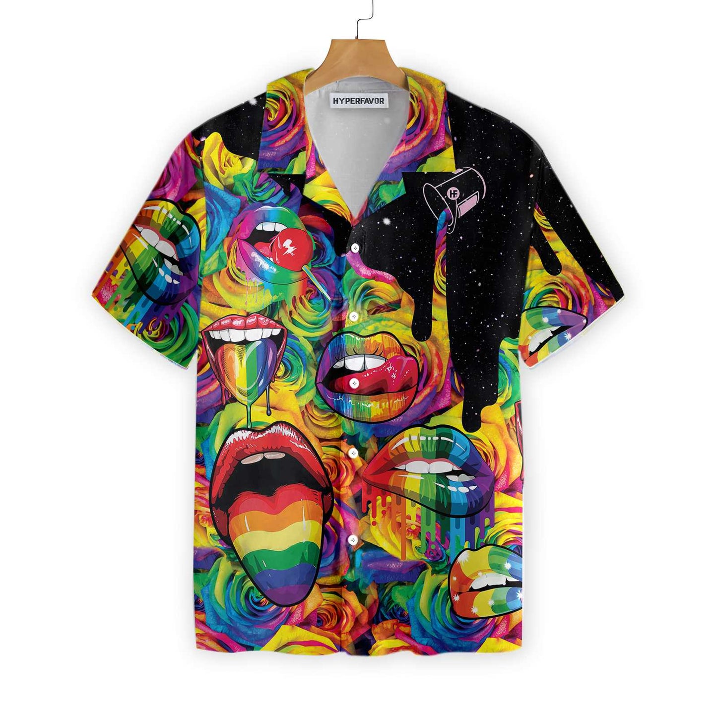 Always Proud LGBT Hawaiian Shirt, Rainbow Flag Aloha Shirt For Men And Women, Best Gift For Proud LGBT