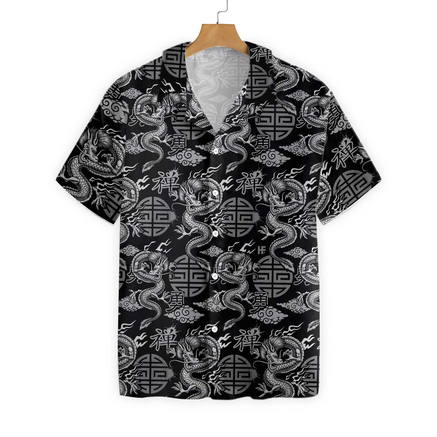 Asian Dragon Hawaiian Shirt, Dragon Aloha Shirt For Men & Women, Best Gift For Dragon Lovers, Summer, Husband, Wife, Boyfriend, Girlfriend