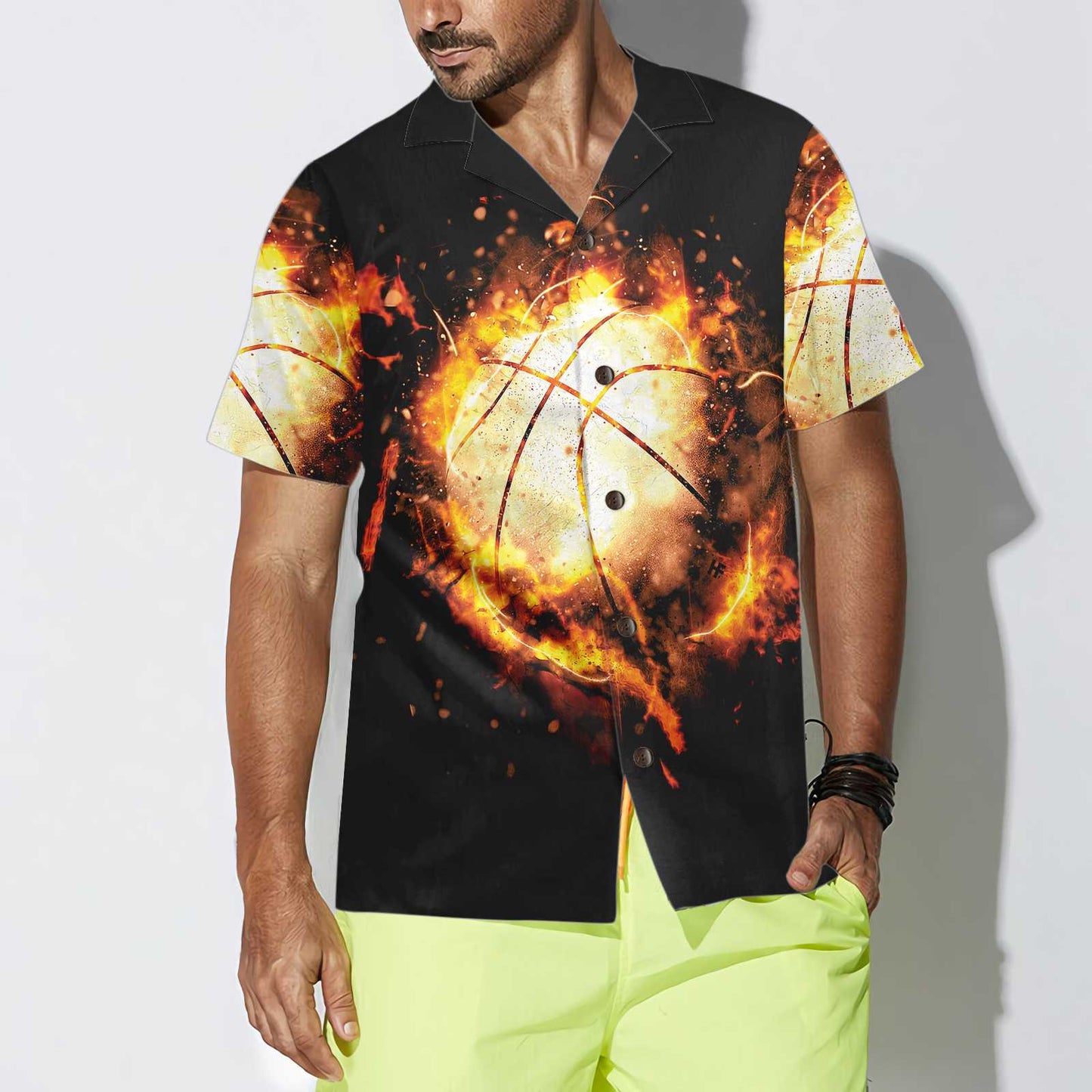 Baseball Ball Don't Lie Hawaiian Shirt, Red Flame Baseball Aloha Shirt Summer For Baseball Players, Best Baseball Gift Shirt