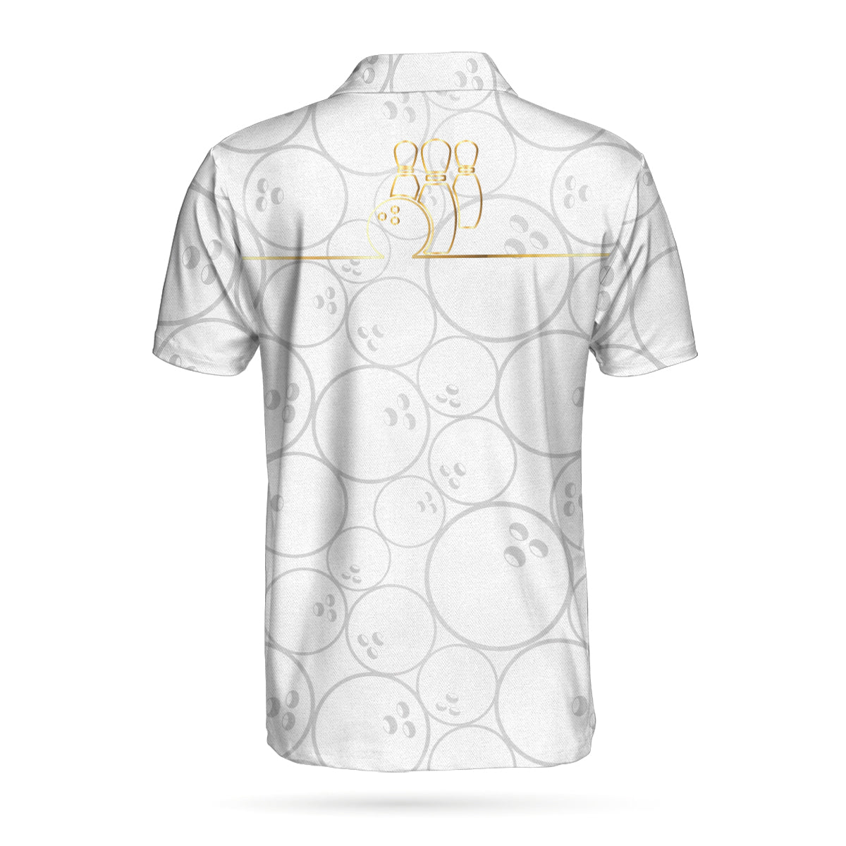 Men Polo Shirt - Bowling American Flag White Background Polo Shirt, American Flag Polo Shirt, Best Bowling Shirt For Men - Best Polo Shirt For Men