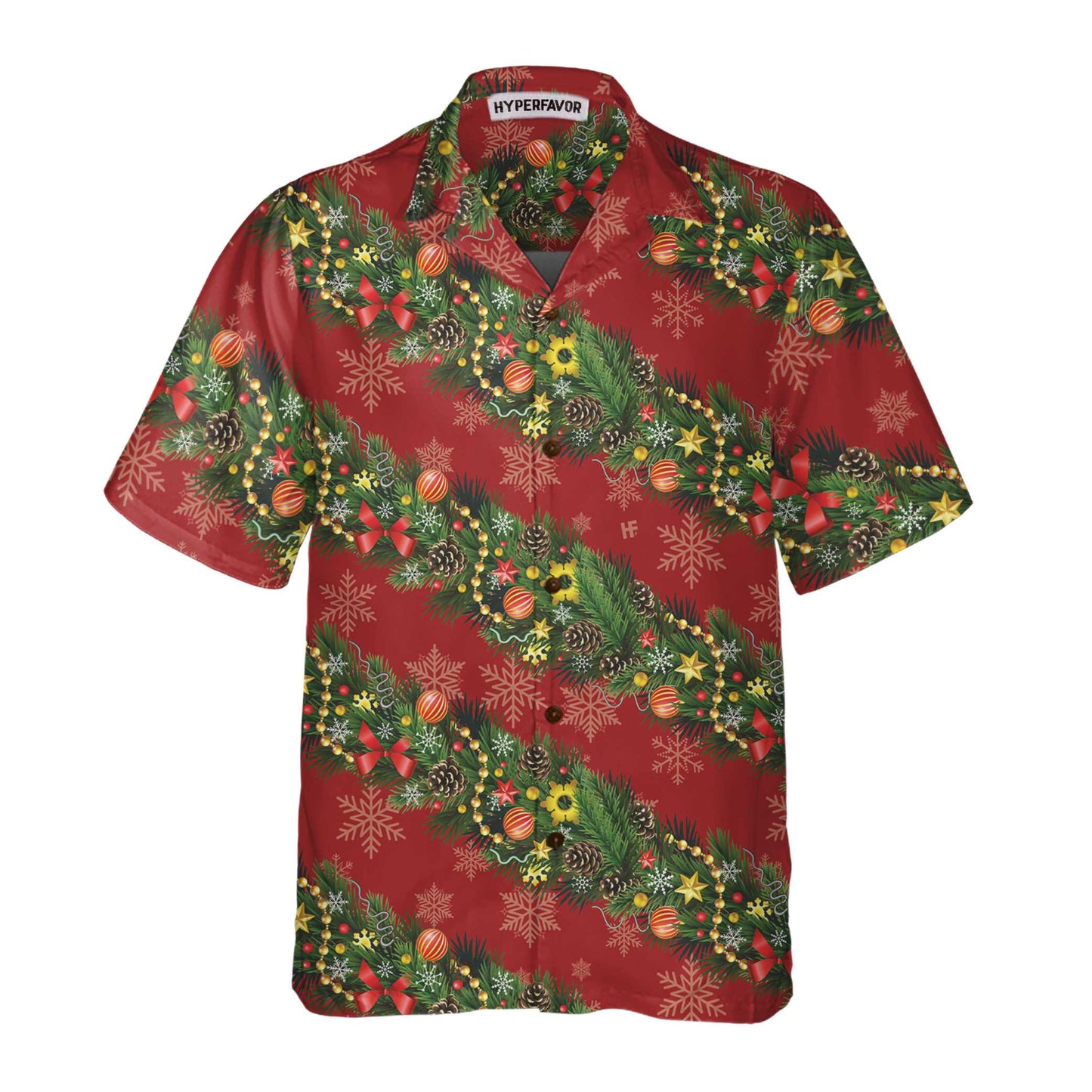 Christmas Decorations With Snowflakes Christmas Hawaiian Shirt, Best Christmas Gift For lover, Friend, Family