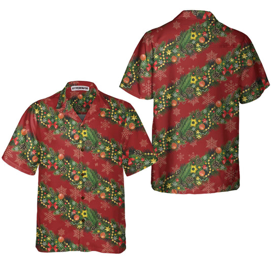 Christmas Decorations With Snowflakes Christmas Hawaiian Shirt, Best Christmas Gift For lover, Friend, Family