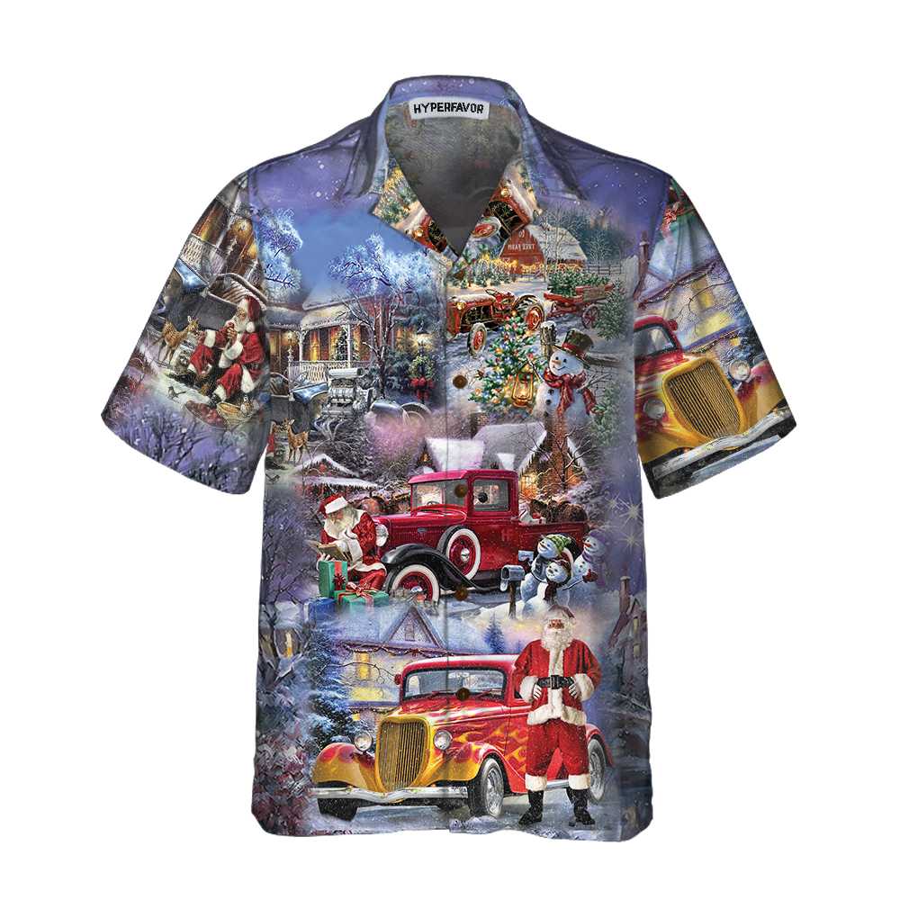 Christmas Is Better With Hod Rod Hawaiian Shirt, Funny Christmas Shirt, Unique Xmas Gift Idea, Best Christmas Gift For lover, Friend, Family