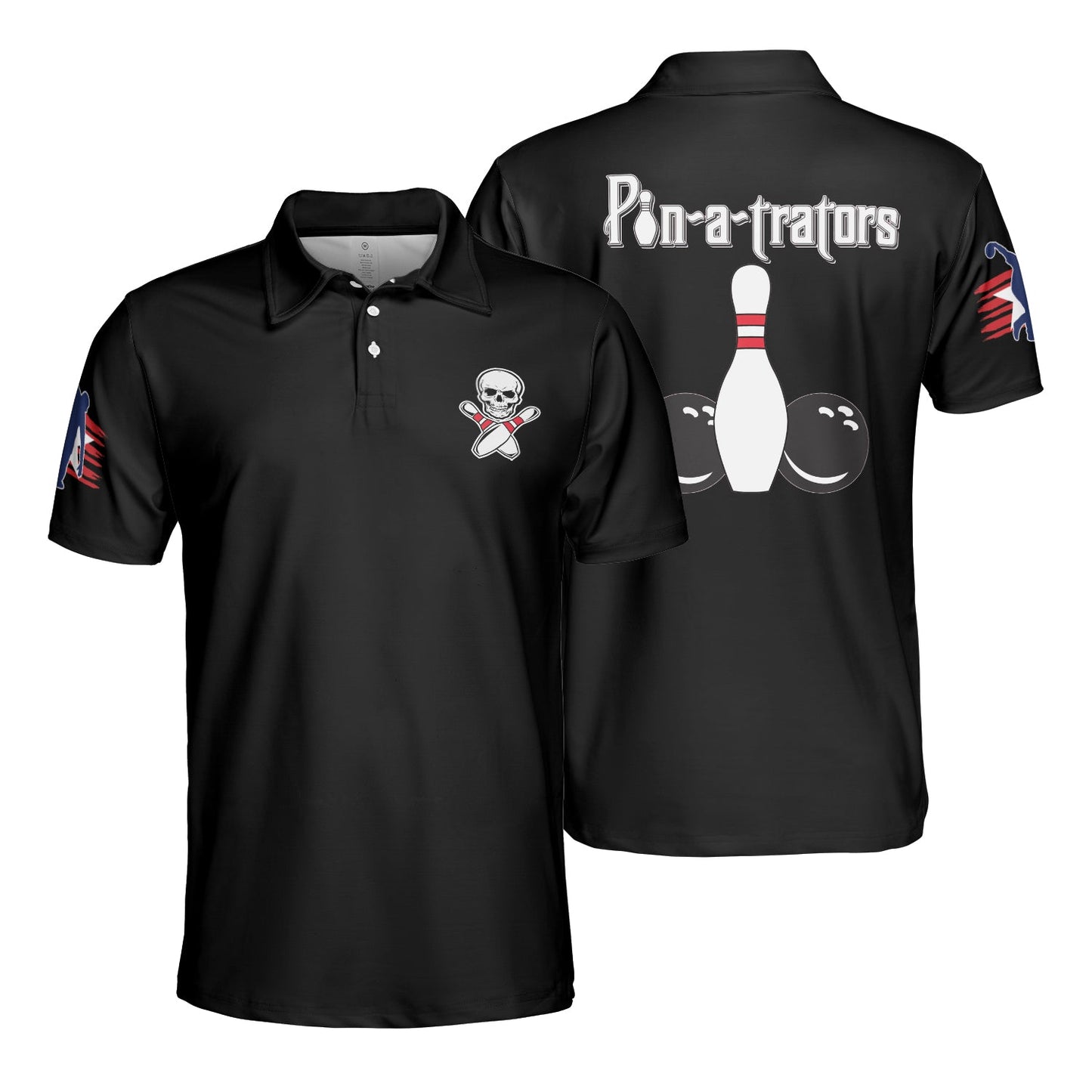 David Schultze Polo Shirt, Bowling Men Polo Shirt, Short Sleeve Men Polo Shirt, Best Gift For Bowing Lover, Gift For Men